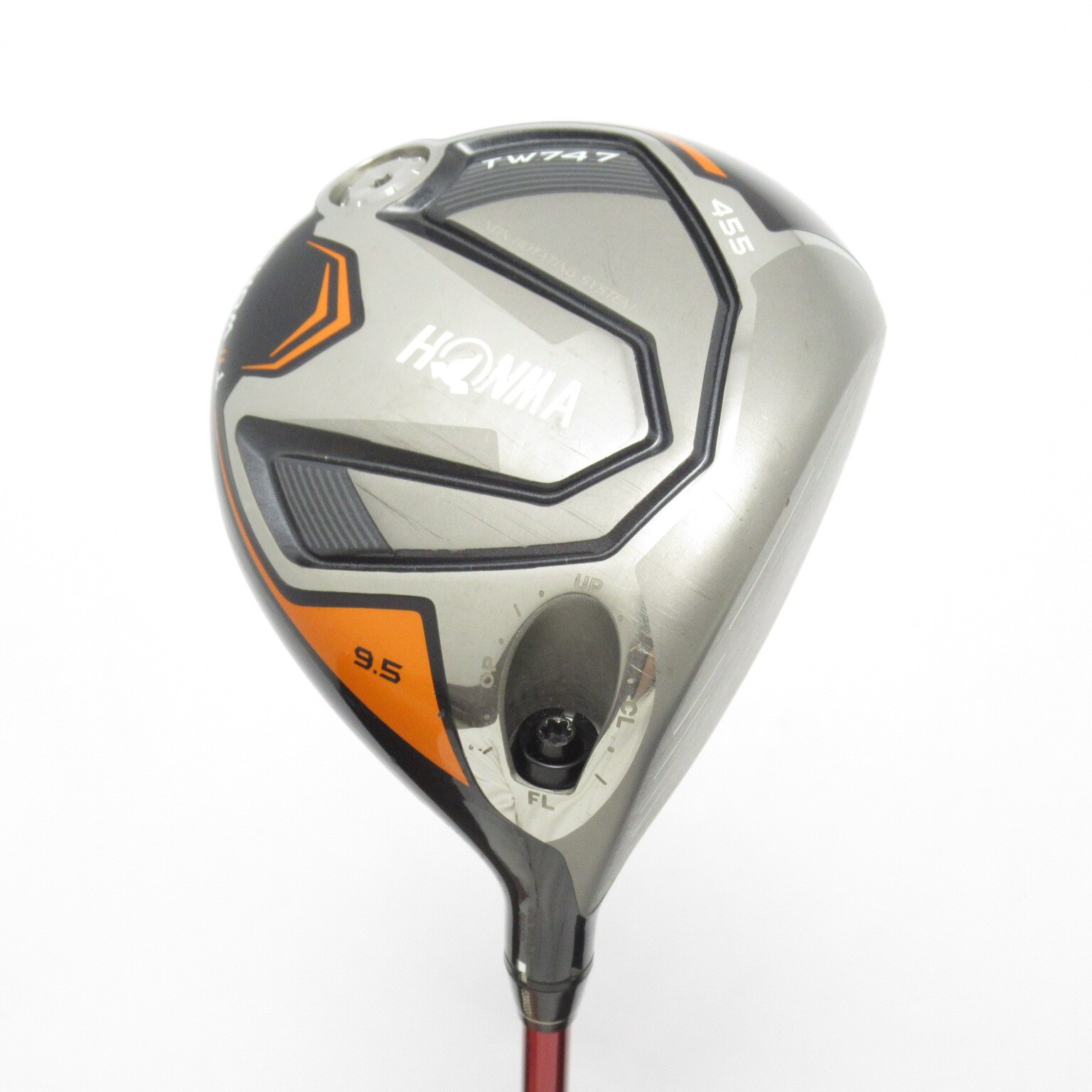 中古】TOURWORLD TW747 455 ドライバー (本間ゴルフ) ツアーワールド