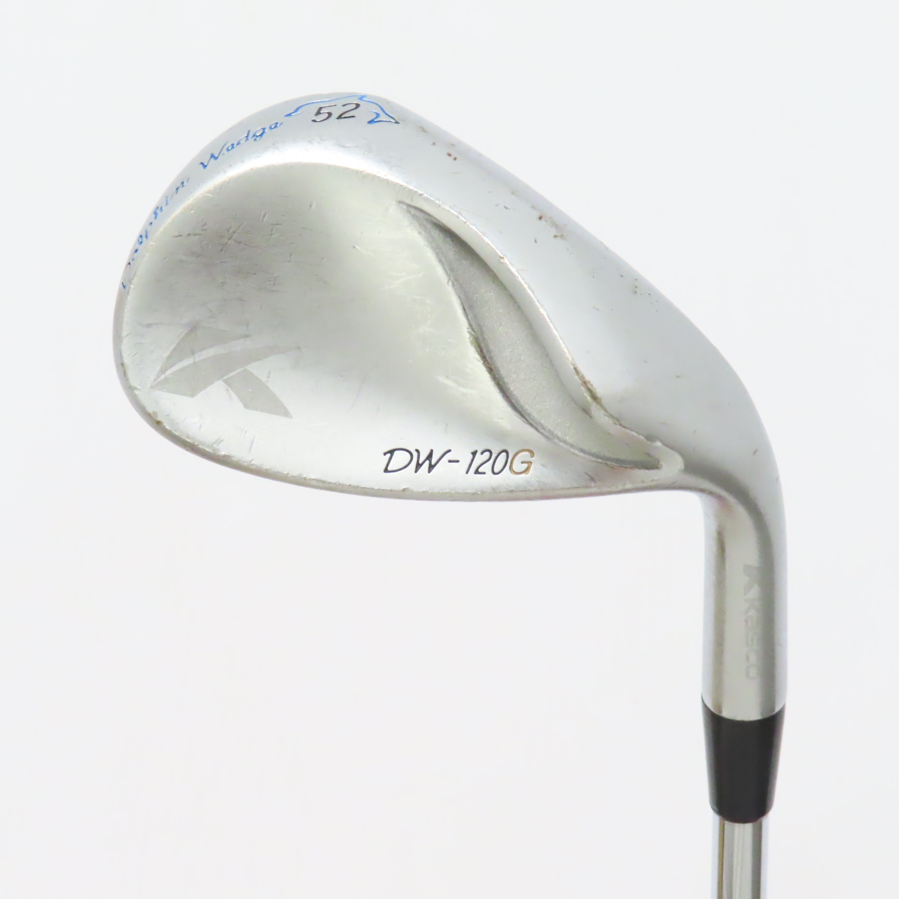 中古】ドルフィン DW-120G ウェッジ スチールシャフト 52 判別不能 D