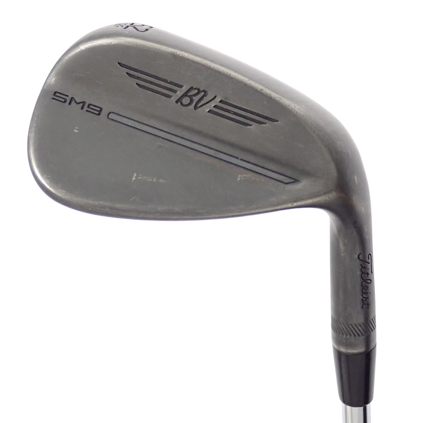 Vokey SM9 ジェットブラック 52°/12F BV105 フレックスS 中古】ボーケイ SM9 JET BLACK ウェッジ BV105 52-12 設定無 CD