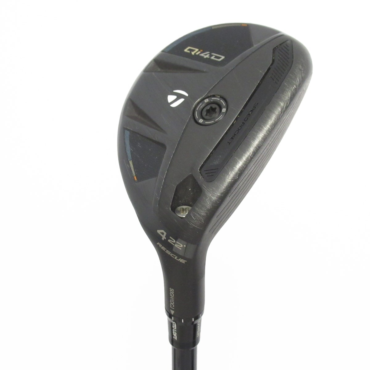 Qi4D 4UT 22° 新品未使用 中古】Qi4D RESCUE ユーティリティ REAX 75(2026) 22 S CD
