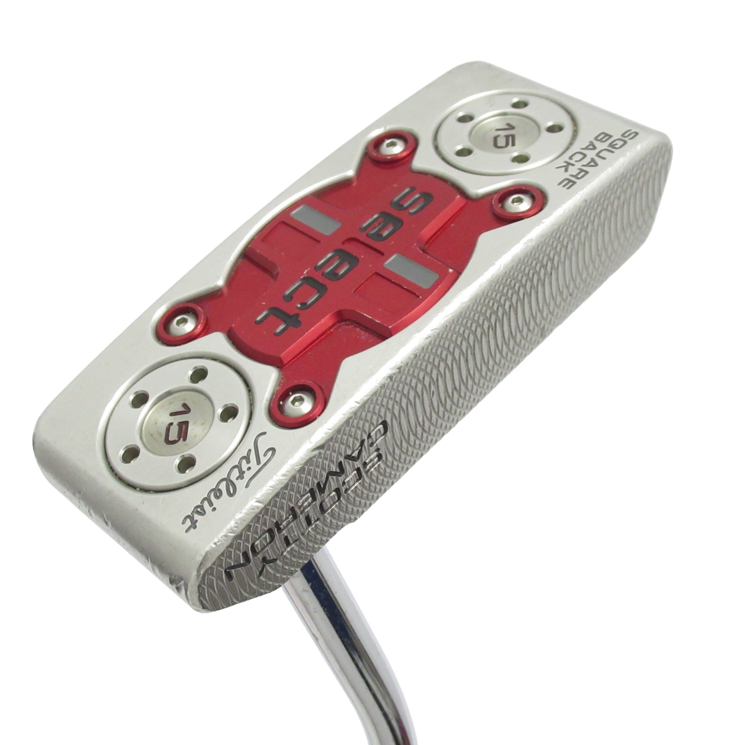 中古】セレクト SQUARE BACK(2014) パター スチールシャフト 計測項目