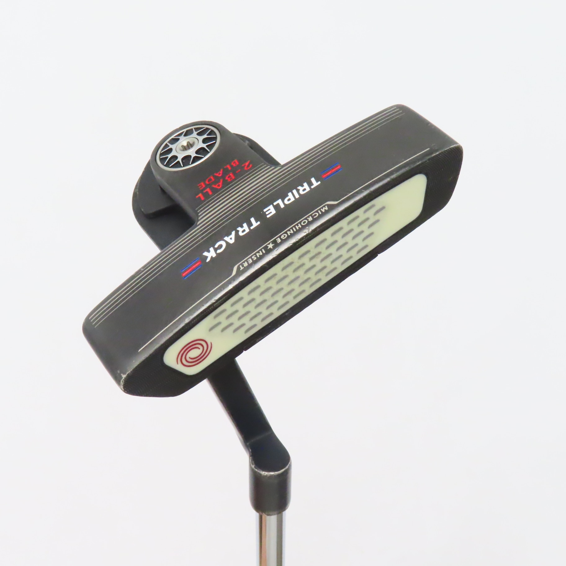【美品】トリプル・トラック2-BALLBLADEパター　34インチ 中古】トリプル トラック 2-BALL BLADE パター カーボンスチール複合
