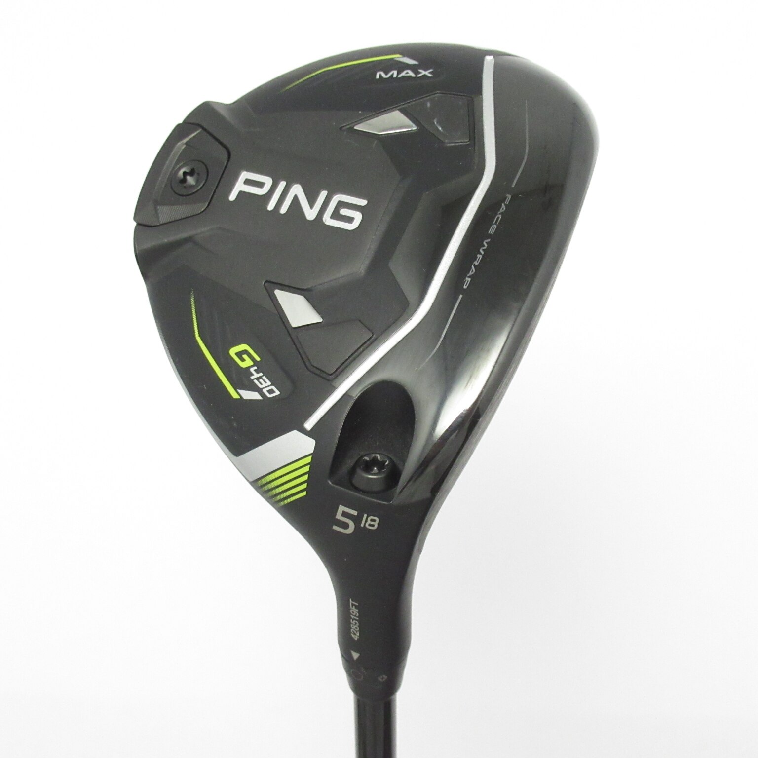 ピン G430 MAX 5W 18° ALTA J CB S フェアウェイウッド 中古】G430 MAX フェアウェイウッド ALTA J CB BLACK 18 S C