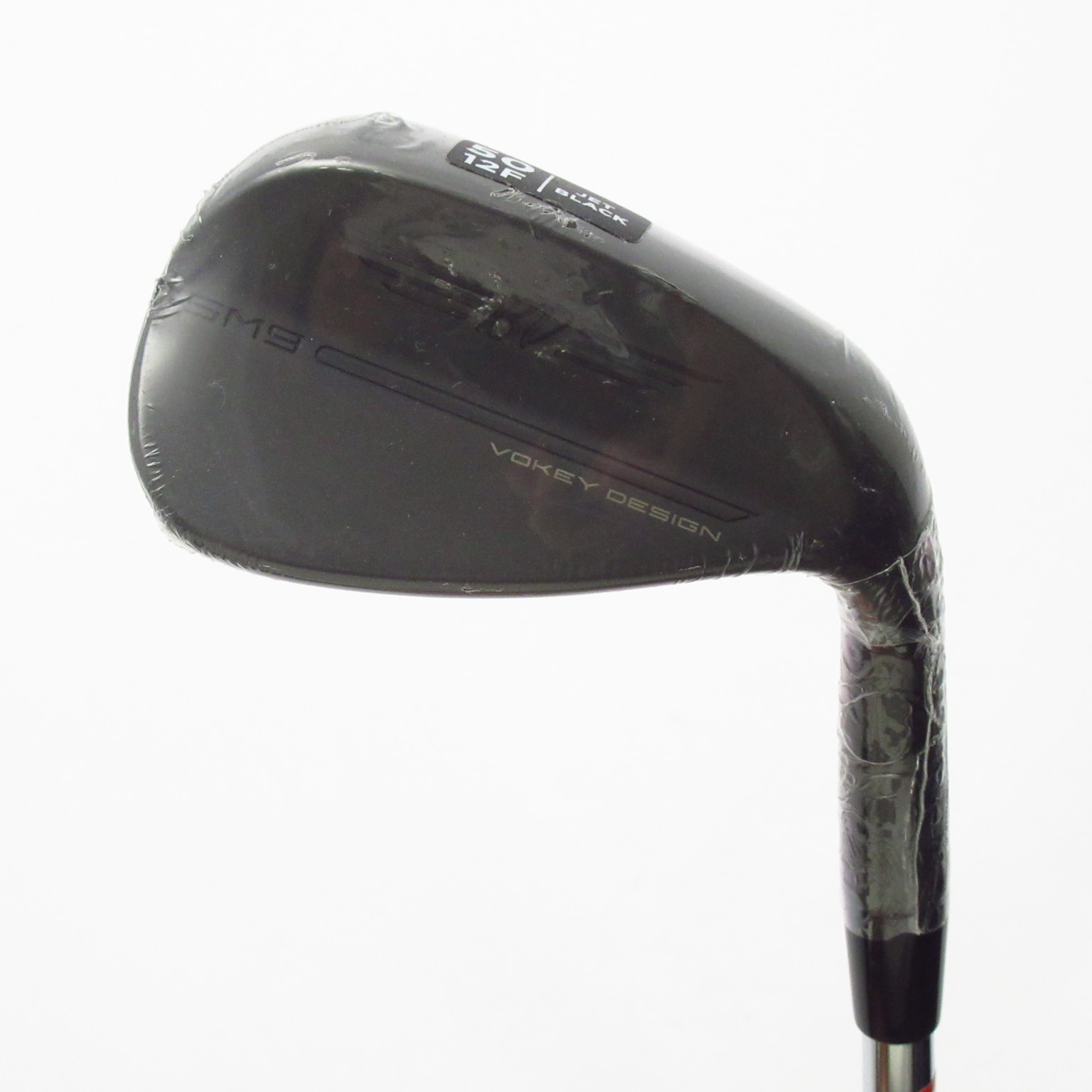 ヴォーケイ VOKEY SM9 50° 12F JET BLACK DG 中古】ボーケイ SM9 JET BLACK ウェッジ Dynamic Gold 50-12 WEDGE A