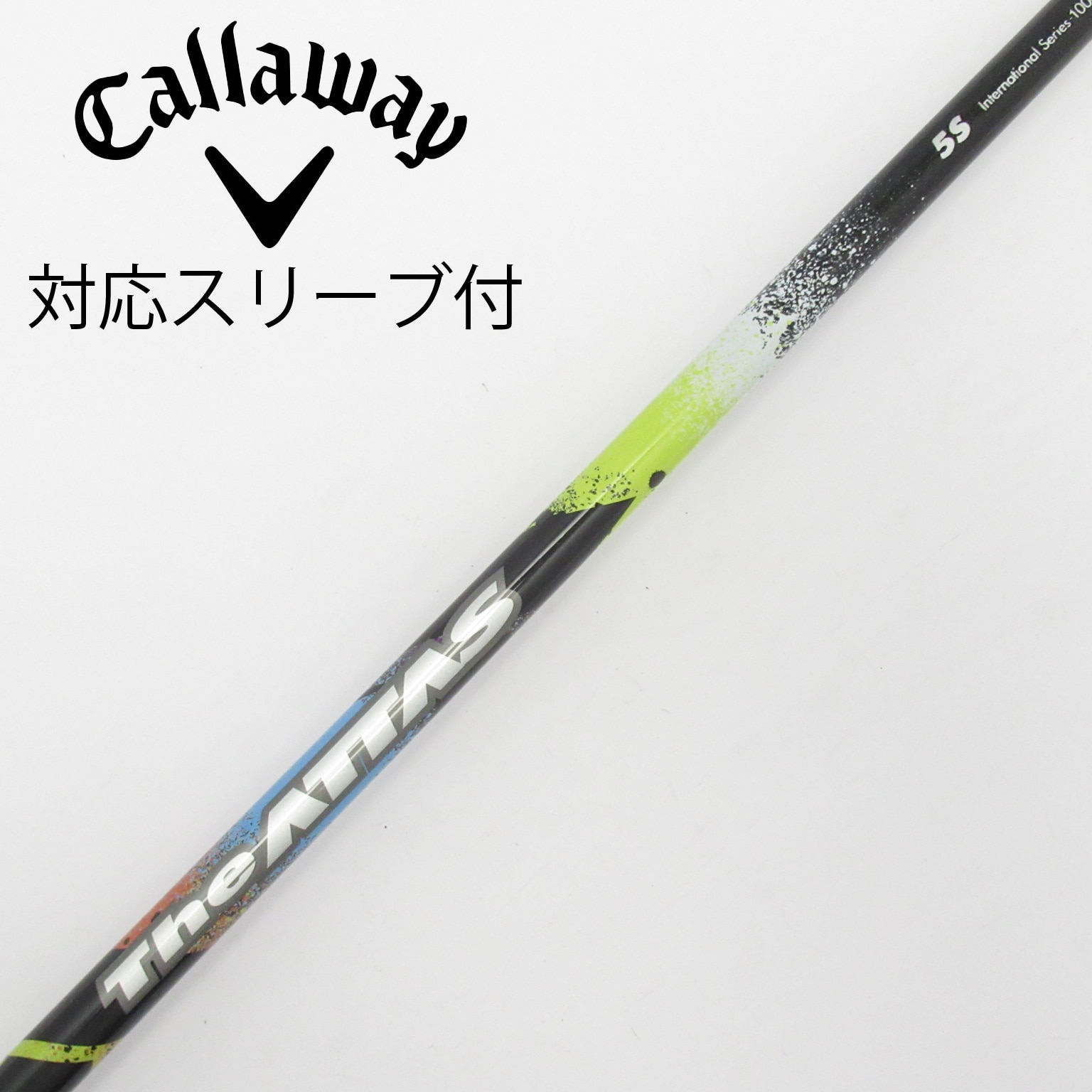 中古】THE ATTAS ドライバー用_スリーブ付 THE ATTAS 5 S C(シャフト