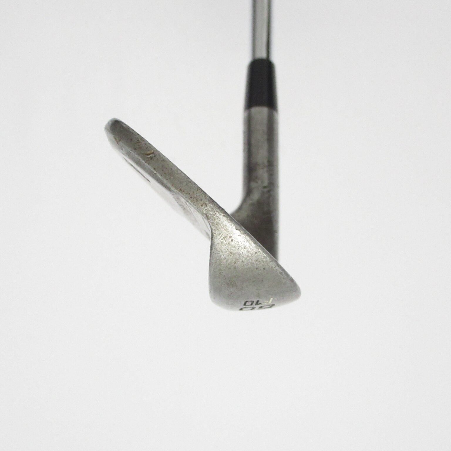 中古】BITING SPIN ﾉｰﾒｯｷ ウェッジ スチールシャフト 50-10 判別不能 D