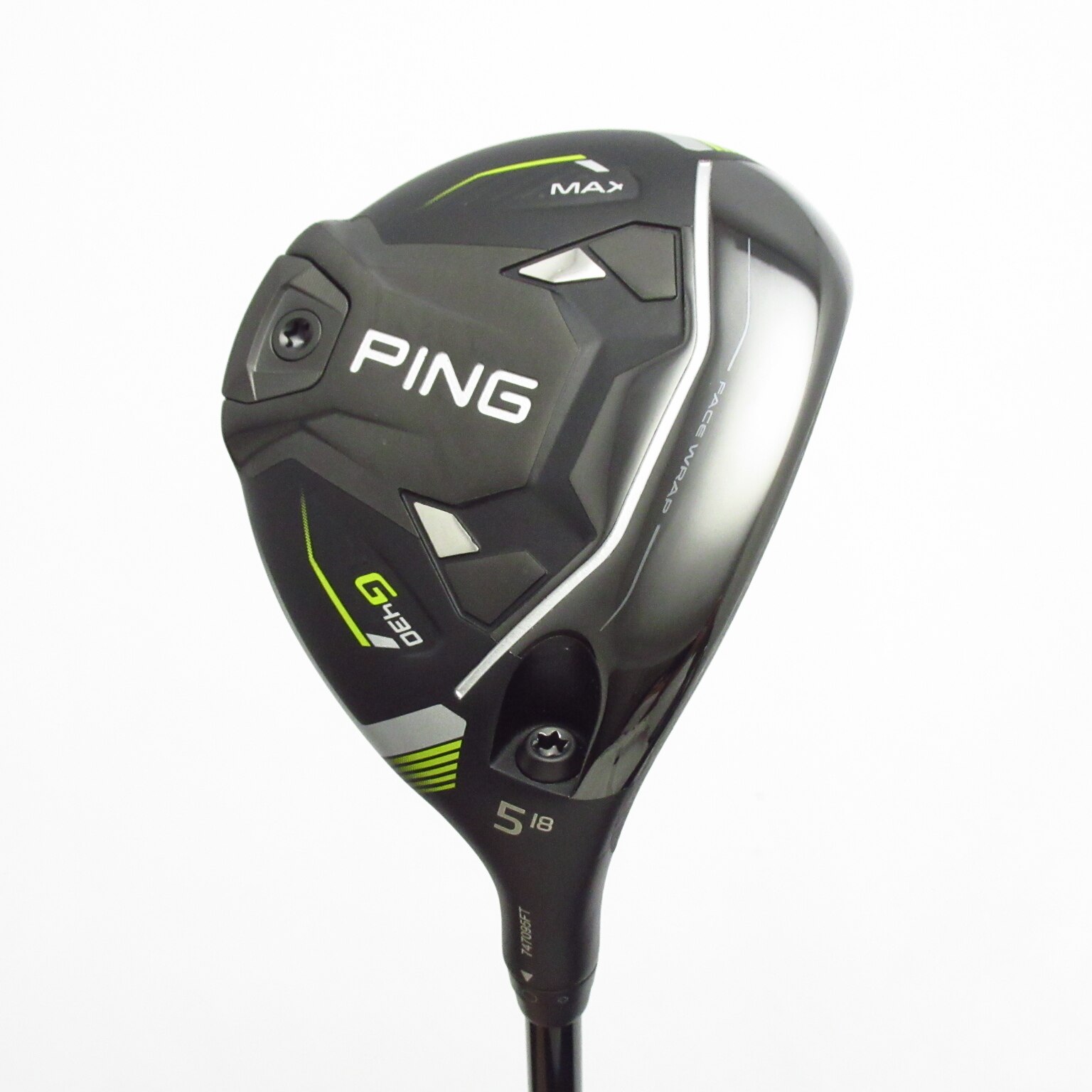 中古】G430 MAX フェアウェイウッド ALTA J CB BLACK 18 SR BC