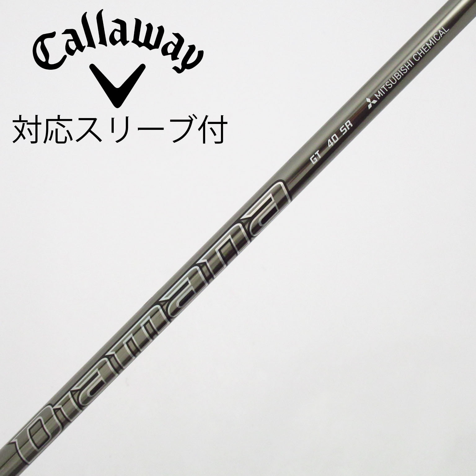 中古】Diamana GT ドライバー用_スリーブ付 Diamana GT 40 SR C