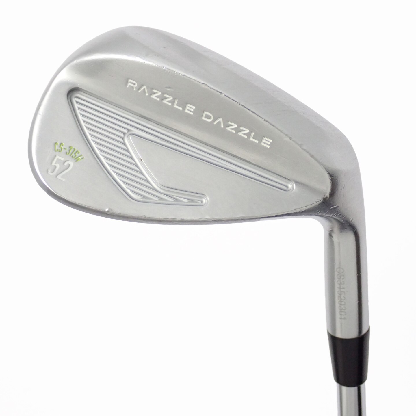 【美品】RAZZLE DAZZLE CS-315W 50° wedge【レア】 中古】CS-315W ウェッジ KBS 610 WEDGE 52 S200 CD(ウェッジ（単品