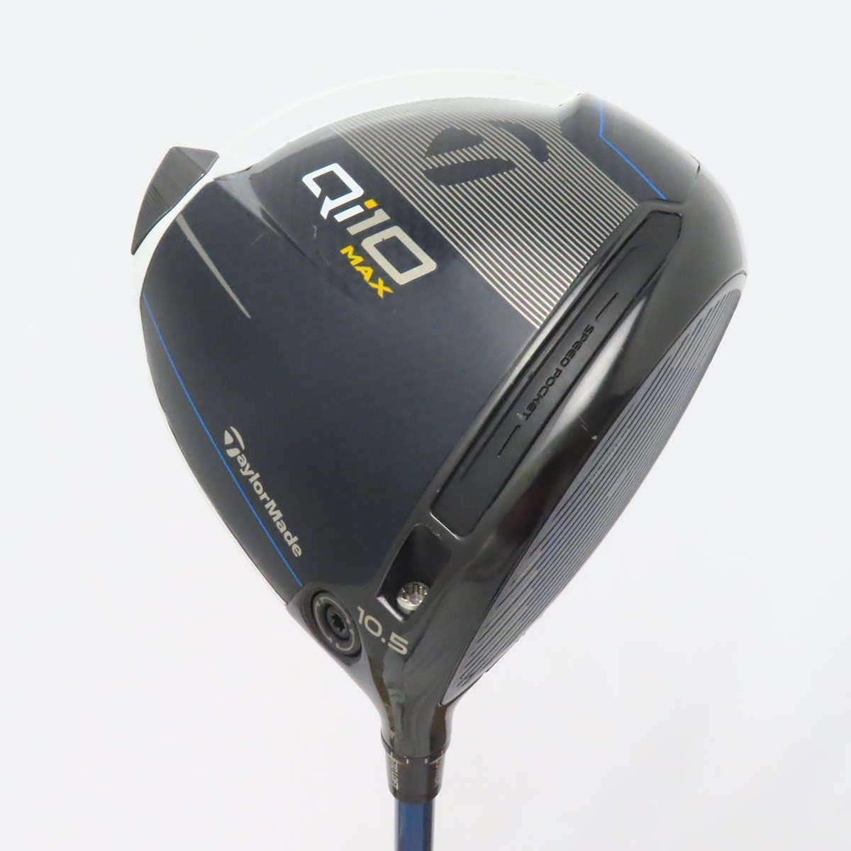 中古】Qi10 MAX LITE ドライバー SPEEDER NX BLUE for TM 10.5 S C