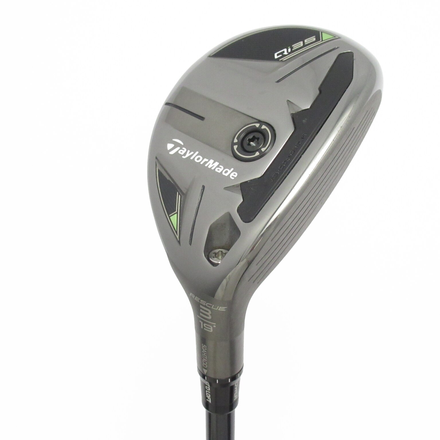 Qi35レスキュー スリーブ付純正シャフトのみTM70S U3、U4 2本セット 中古】Qi35 レスキュー ユーティリティ Diamana Silver TM70(2025） 19