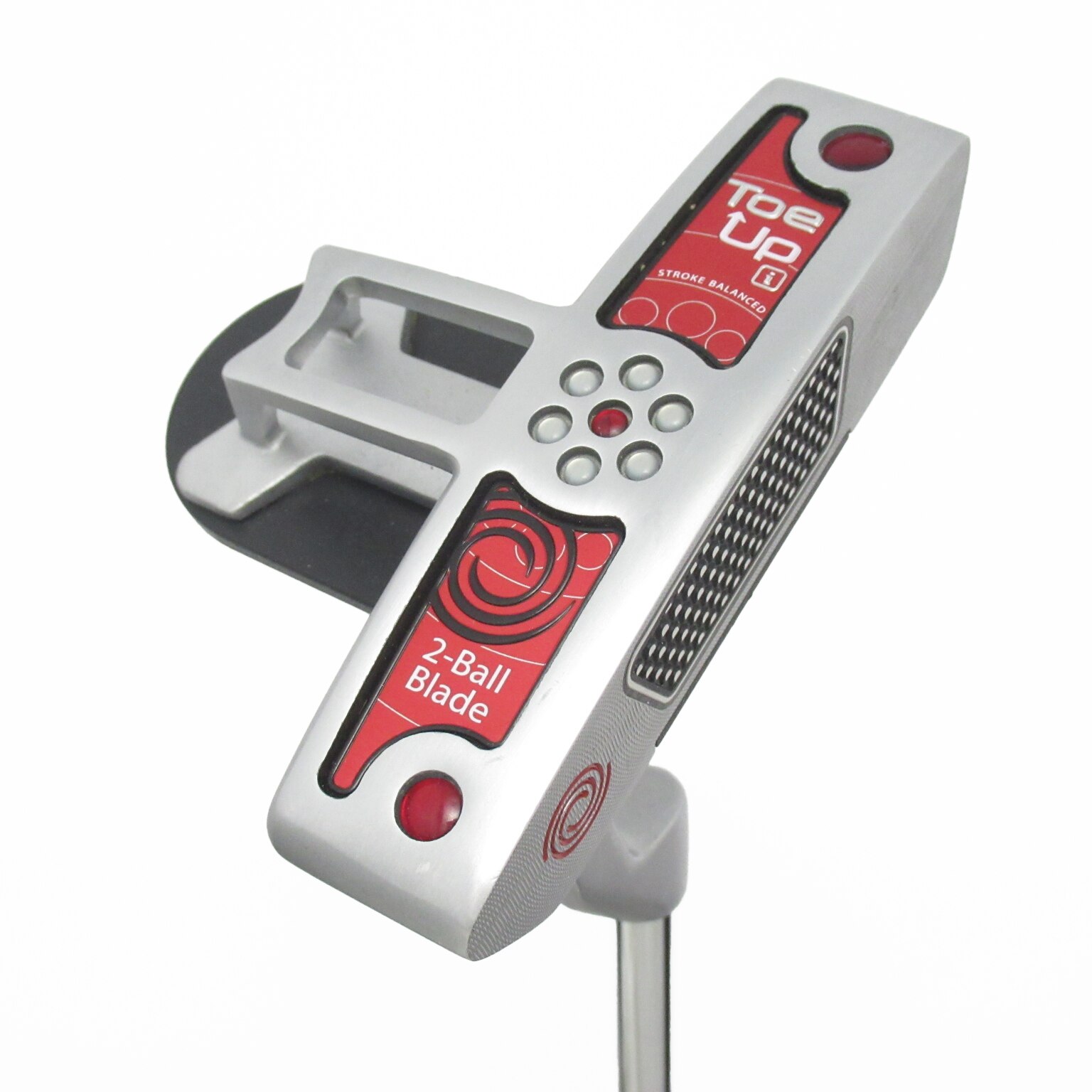中古】トウアップ アイ 2BALL BLADE パター スチールシャフト 計測項目