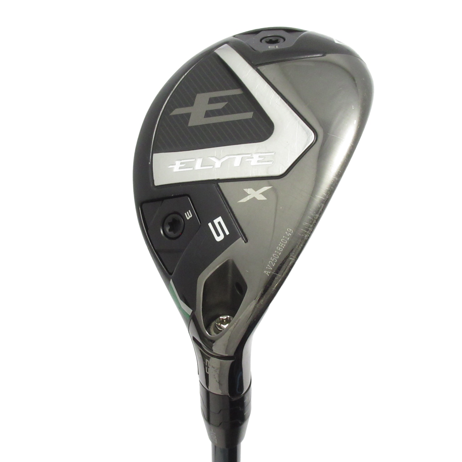 【連休特価】キャロウェイ エリートX ユーティリティ 5U ヘッドのみ 中古】エリート X ユーティリティ VENTUS GREEN 5 for Callaway 25 S
