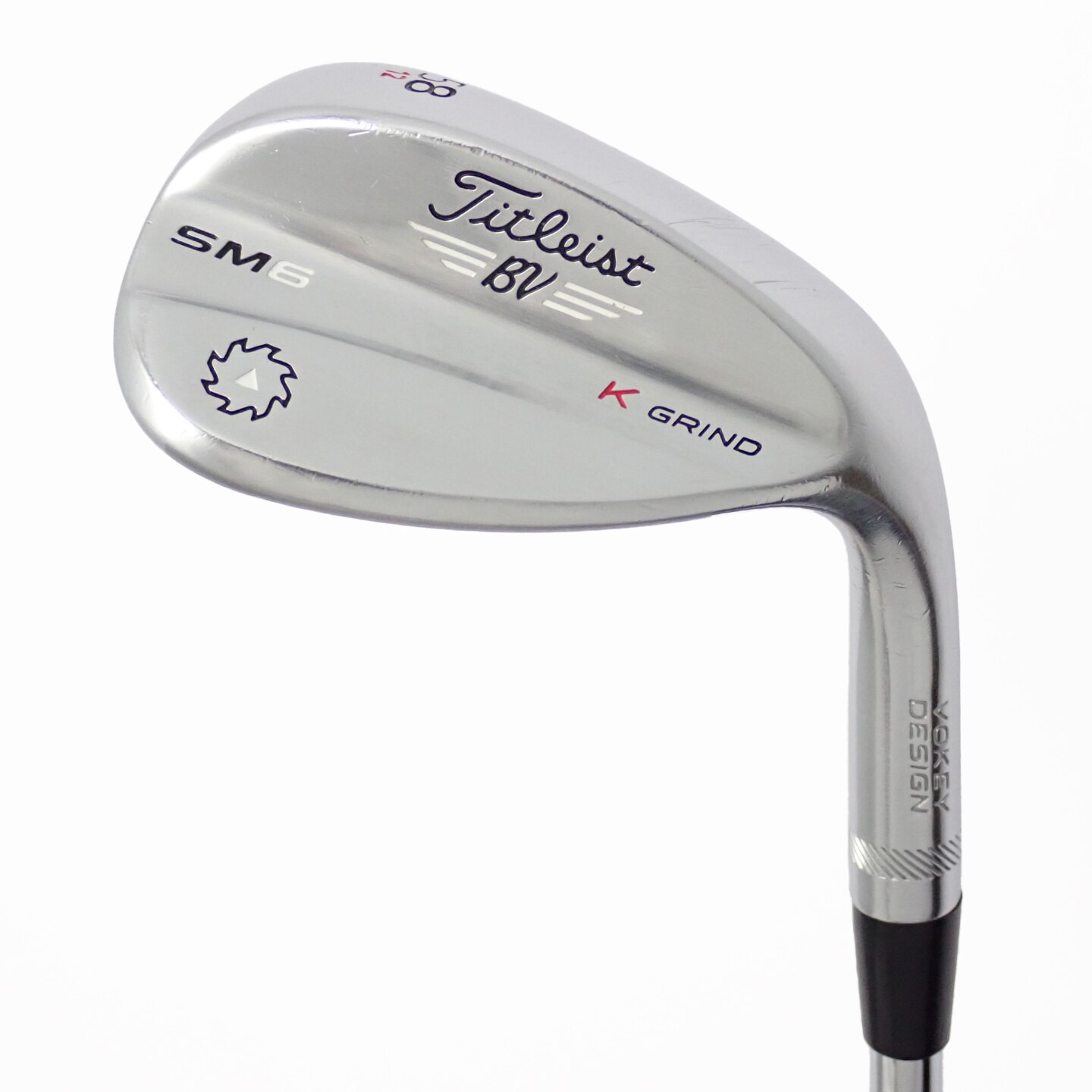 中古】Vokey SM6 ツアークローム K GRIND ウェッジ N.S.PRO MODUS3