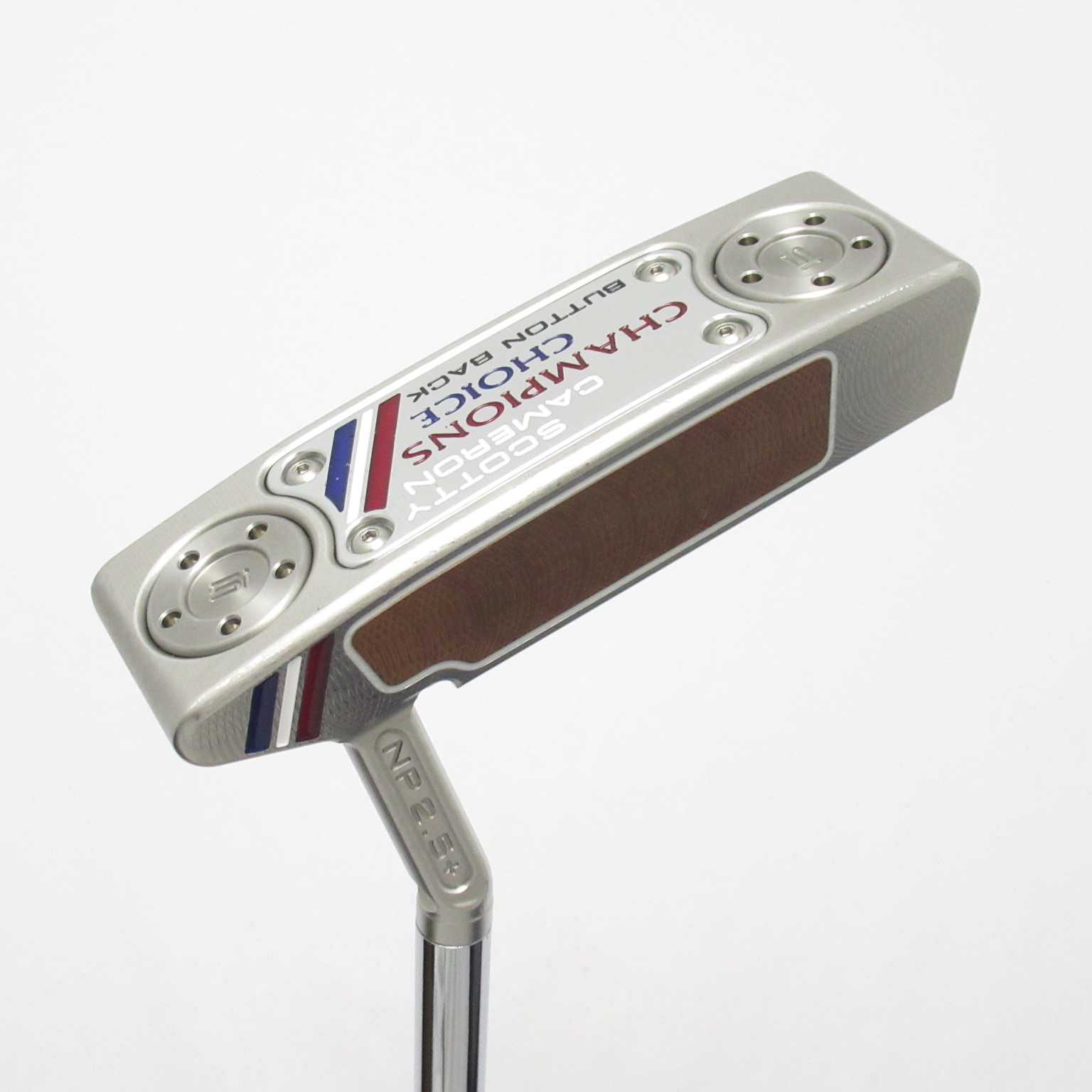 中古】NEWPORT 2.5＋BUTTON BACK(2023) パター スチールシャフト 計測