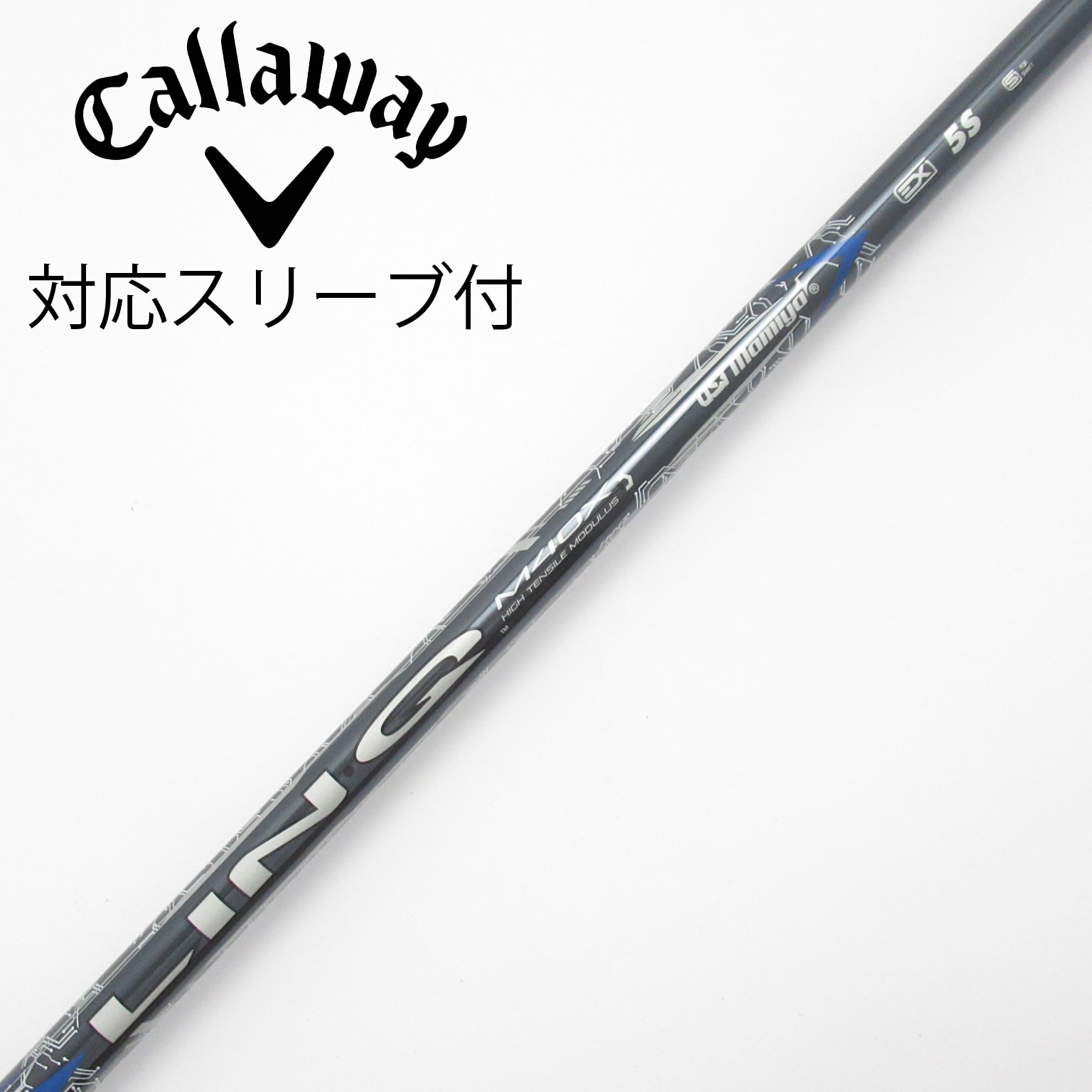 中古】LIN-Q BLUE EX ドライバー用_スリーブ付 LIN-Q BLUE EX 5 S B