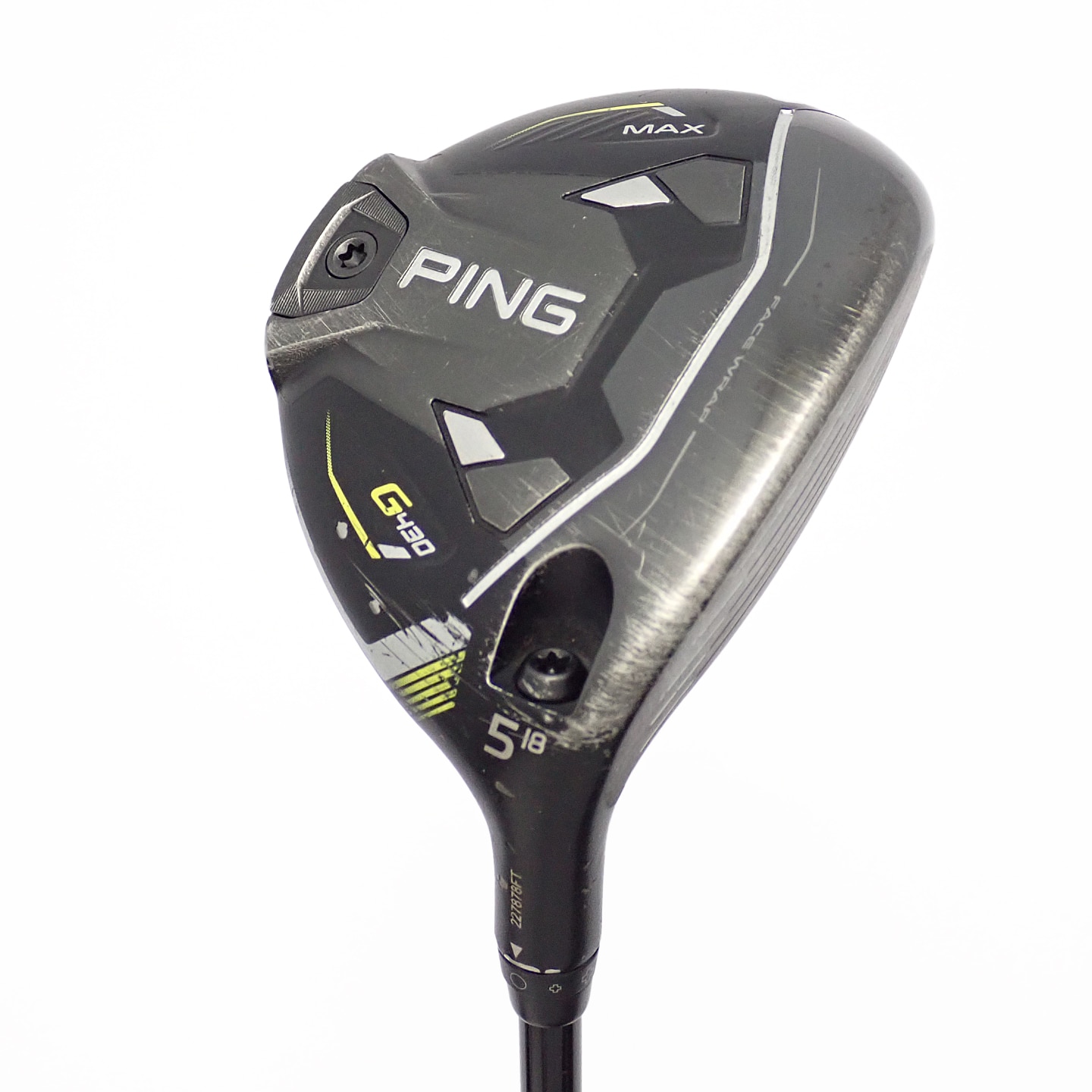 中古】G430 MAX フェアウェイウッド ALTA J CB BLACK 18 SR D