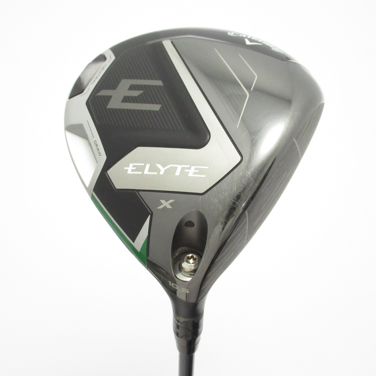 美品中古｜エリートドライバー10.5度ELYTE｜ベンタス5S50｜キャロウェイ 中古】エリート X ドライバー VENTUS GREEN 5 for Callaway 10.5 SR C