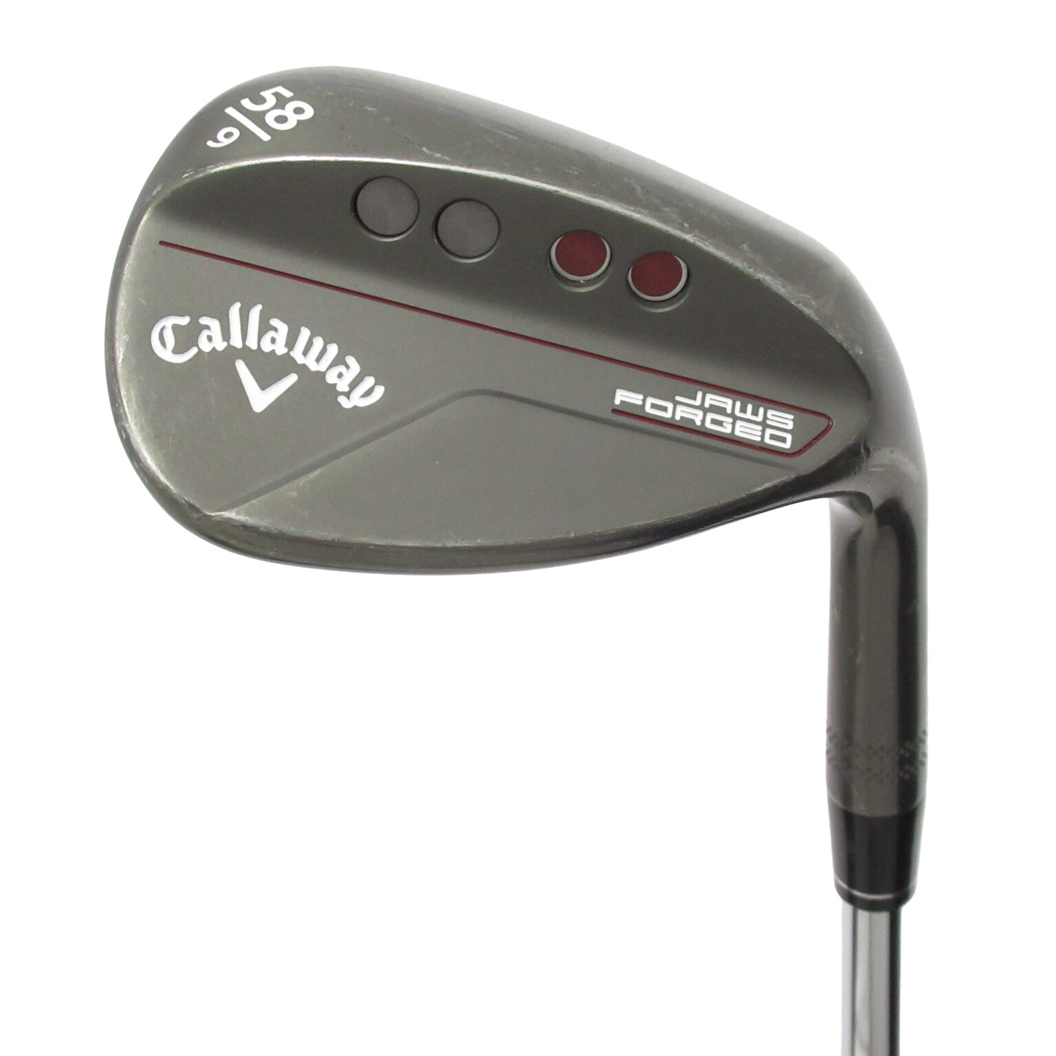 中古】JAWS FORGED チャコールブラック仕上げ ウェッジ Dynamic Gold