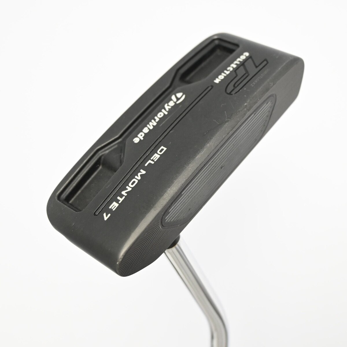 テーラーメイド TP ブラック デルモンテ 7 パター※未使用品レフティ 中古】TP ブラックコレクション DELMONTE 7 パター スチールシャフト