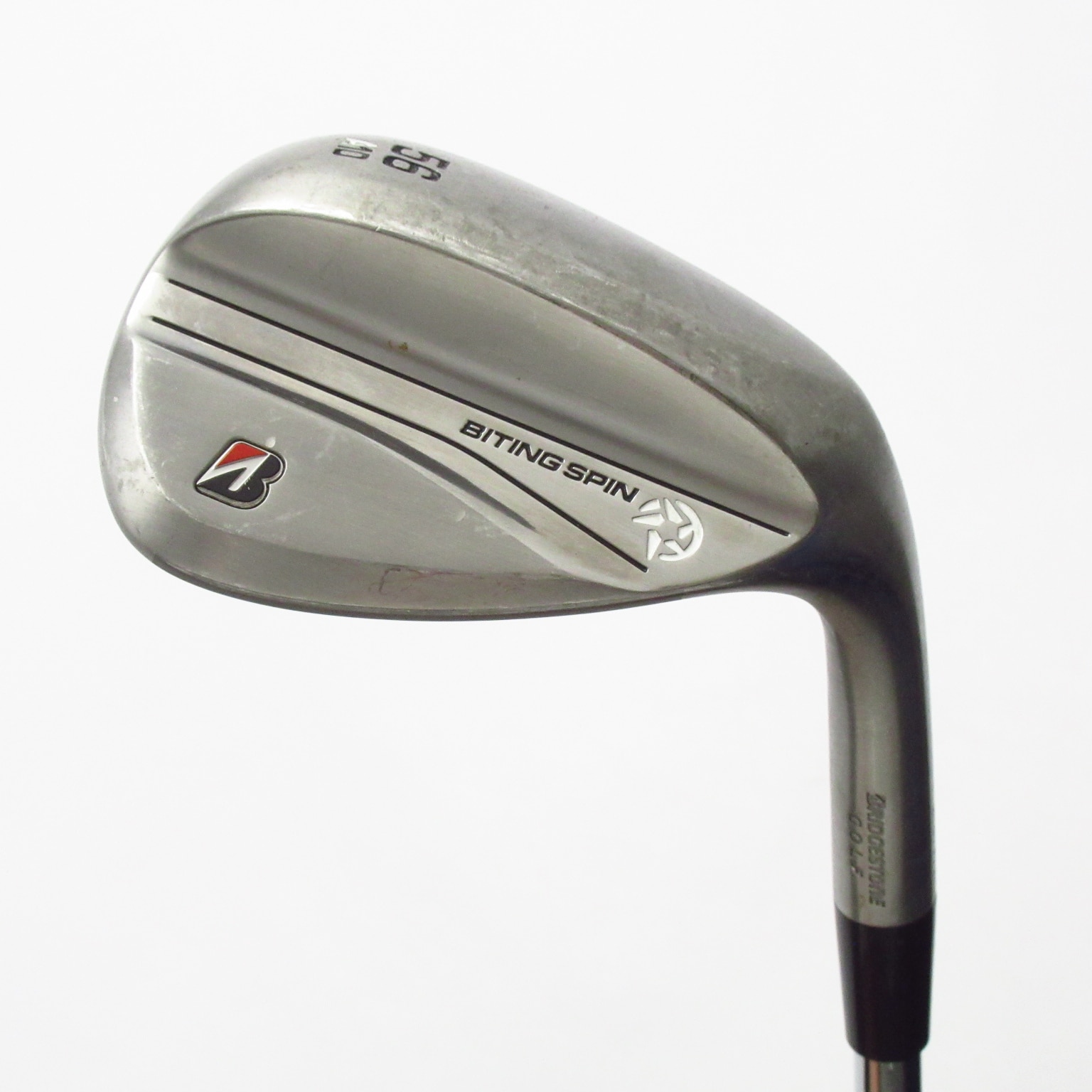 中古】BITING SPIN ﾉｰﾒｯｷ ウェッジ Dynamic Gold 56-10 S200 C