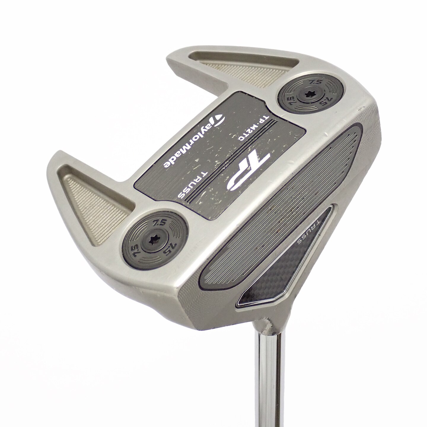 テーラーメイド TPトラスM2TC 34インチ センター 美品 中古】TP トラス M2TC トラスセンター パター スチールシャフト 計測