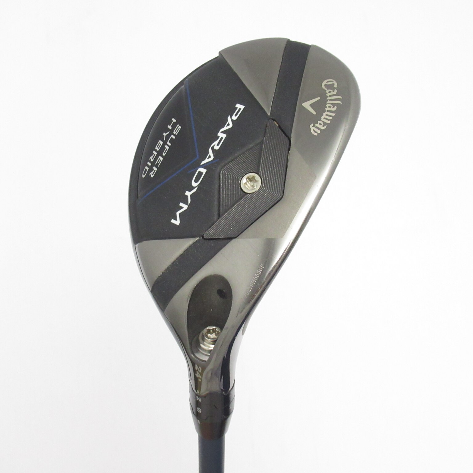 キャロウェイ PARADYM 5U SR 24度 ヘッドカバー付き 中古】パラダイム スーパー ハイブリッド ユーティリティ VENTUS TR 5