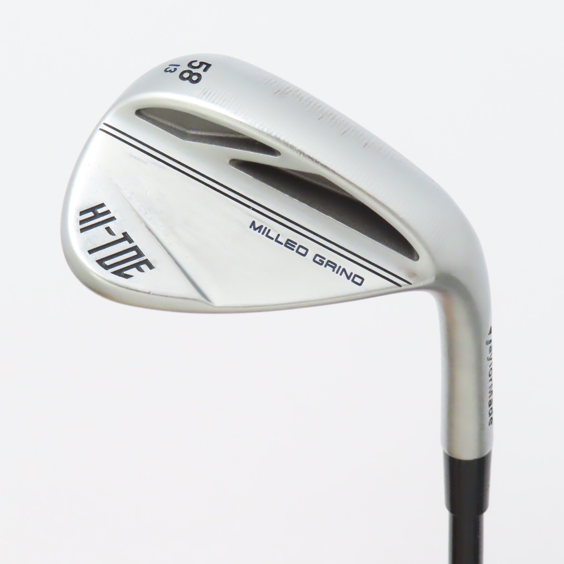 中古】MILLED GRIND HI-TOE3 CHROME ウェッジ (テーラーメイド) ミルド
