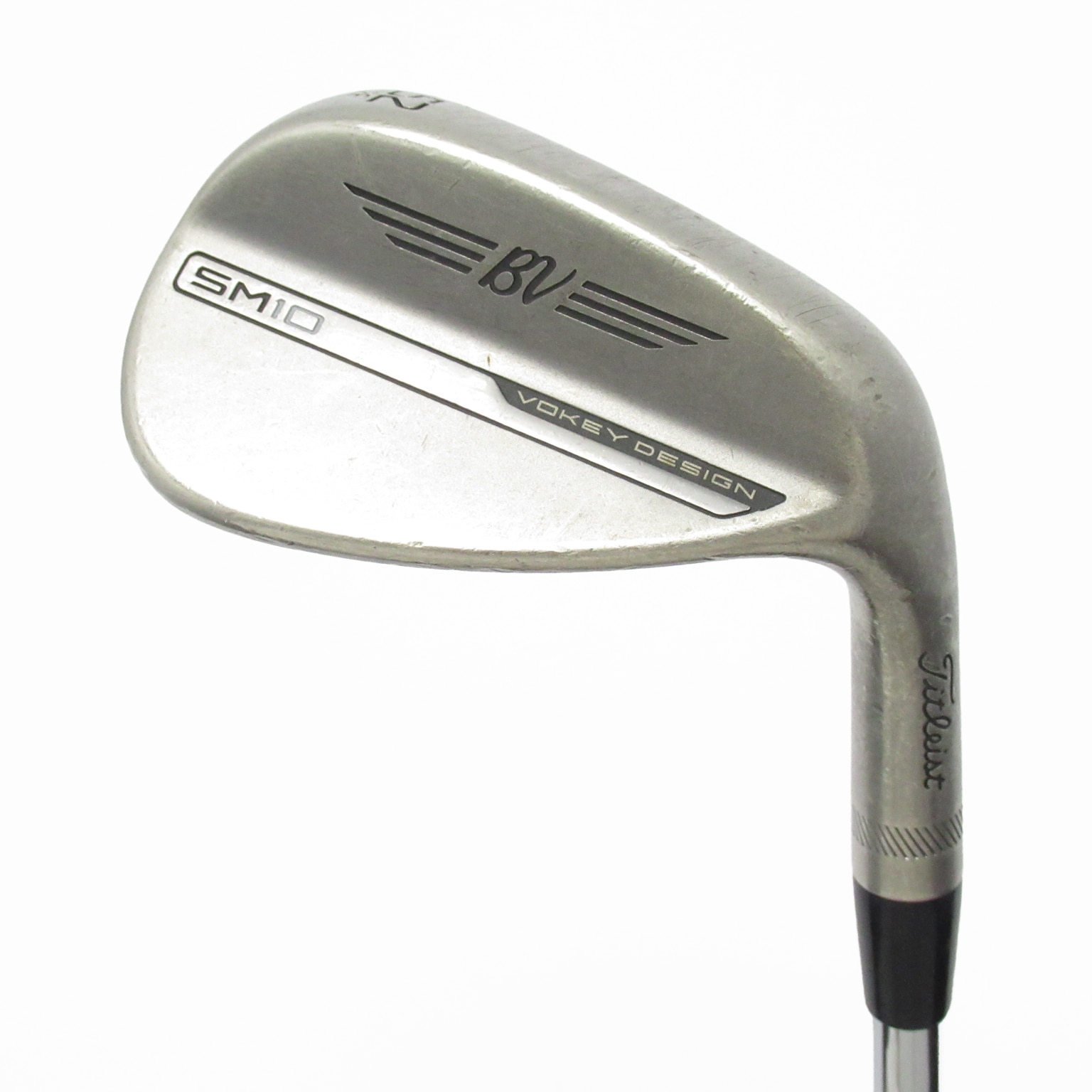 中古】ボーケイ SM10 ニッケル ウェッジ BV105 52-12 設定無 CD