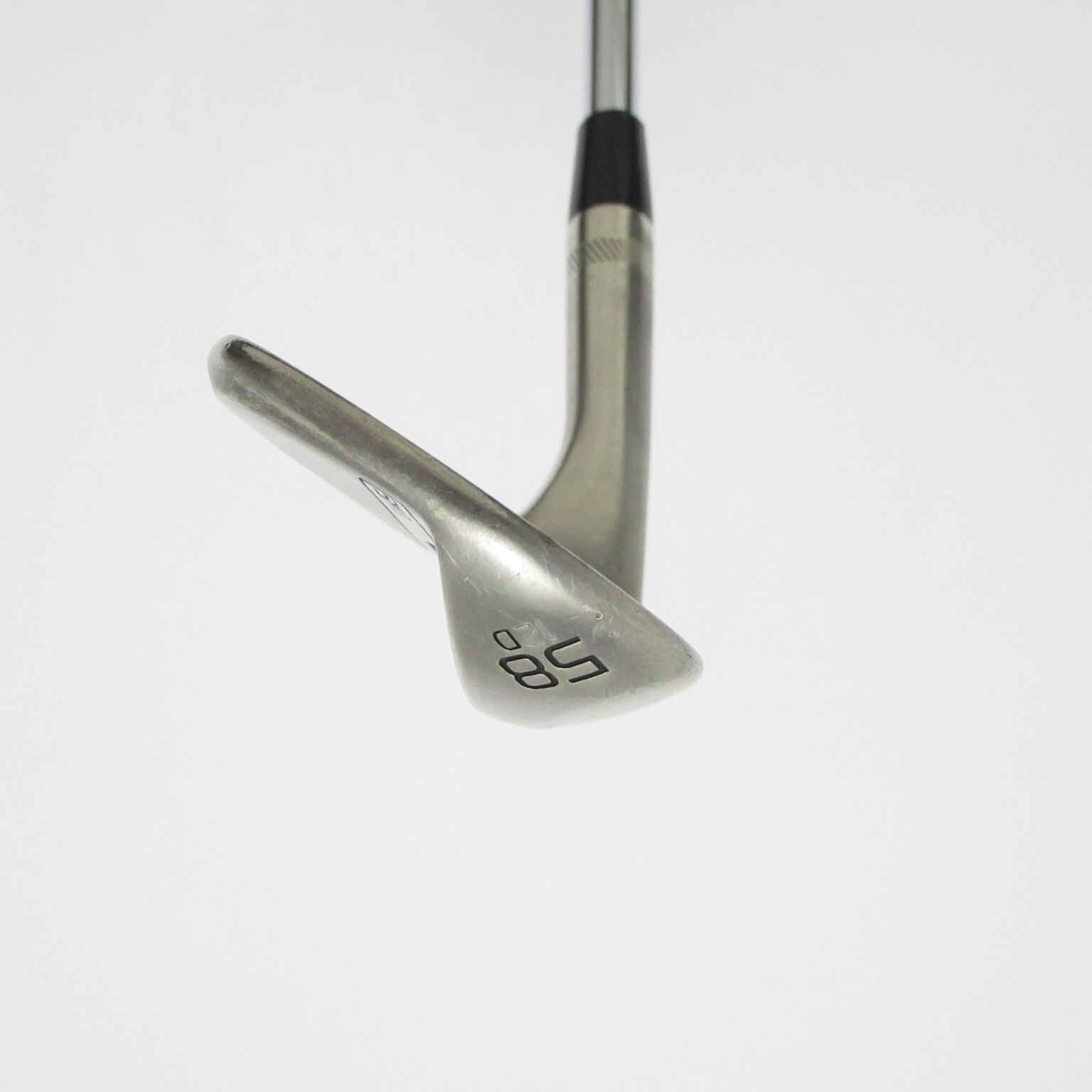 中古】ボーケイ SM10 ニッケル ウェッジ スチールシャフト 58-12 判別
