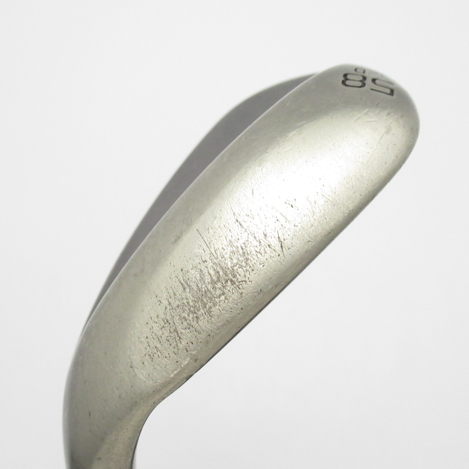 中古】ボーケイ SM10 ニッケル ウェッジ スチールシャフト 58-12 判別