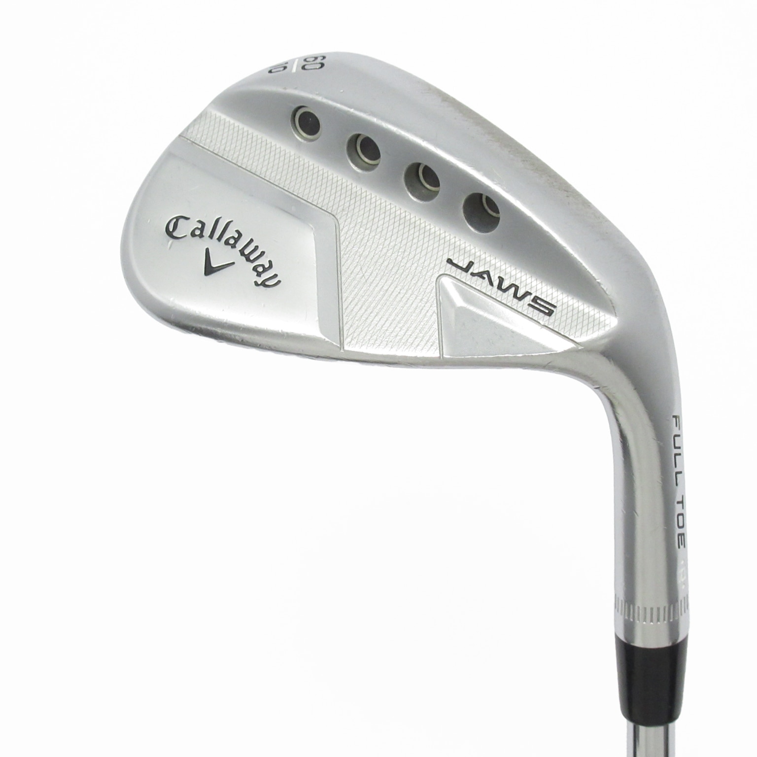 Callaway Jaws 60度 10度ウェッジ 中古】JAWS FULL TOE CHROME ウェッジ Dynamic Gold HT 60-10 S200 D