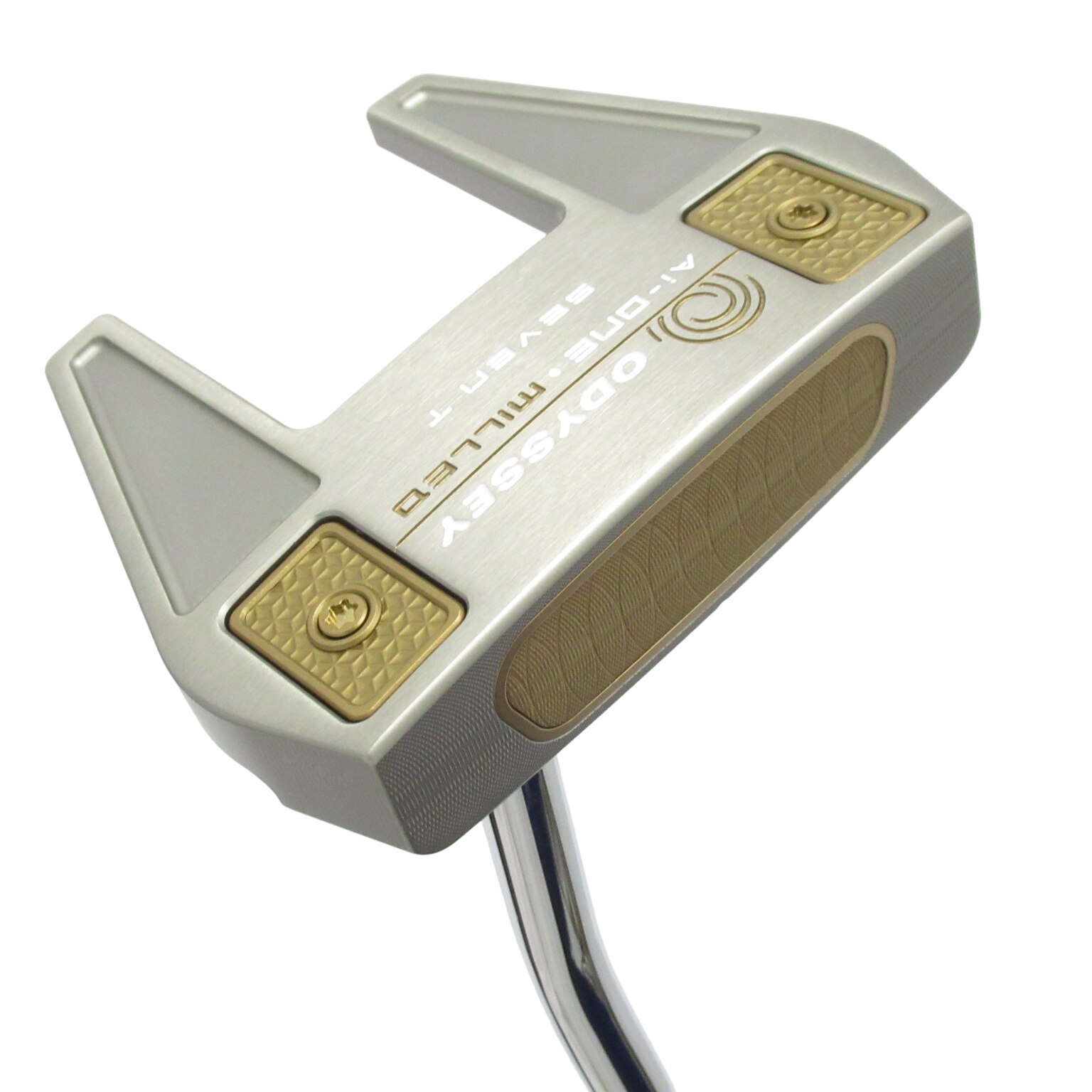 中古】Ai-ONE MILLED SILVER SEVEN T DB パター スチールシャフト 計測