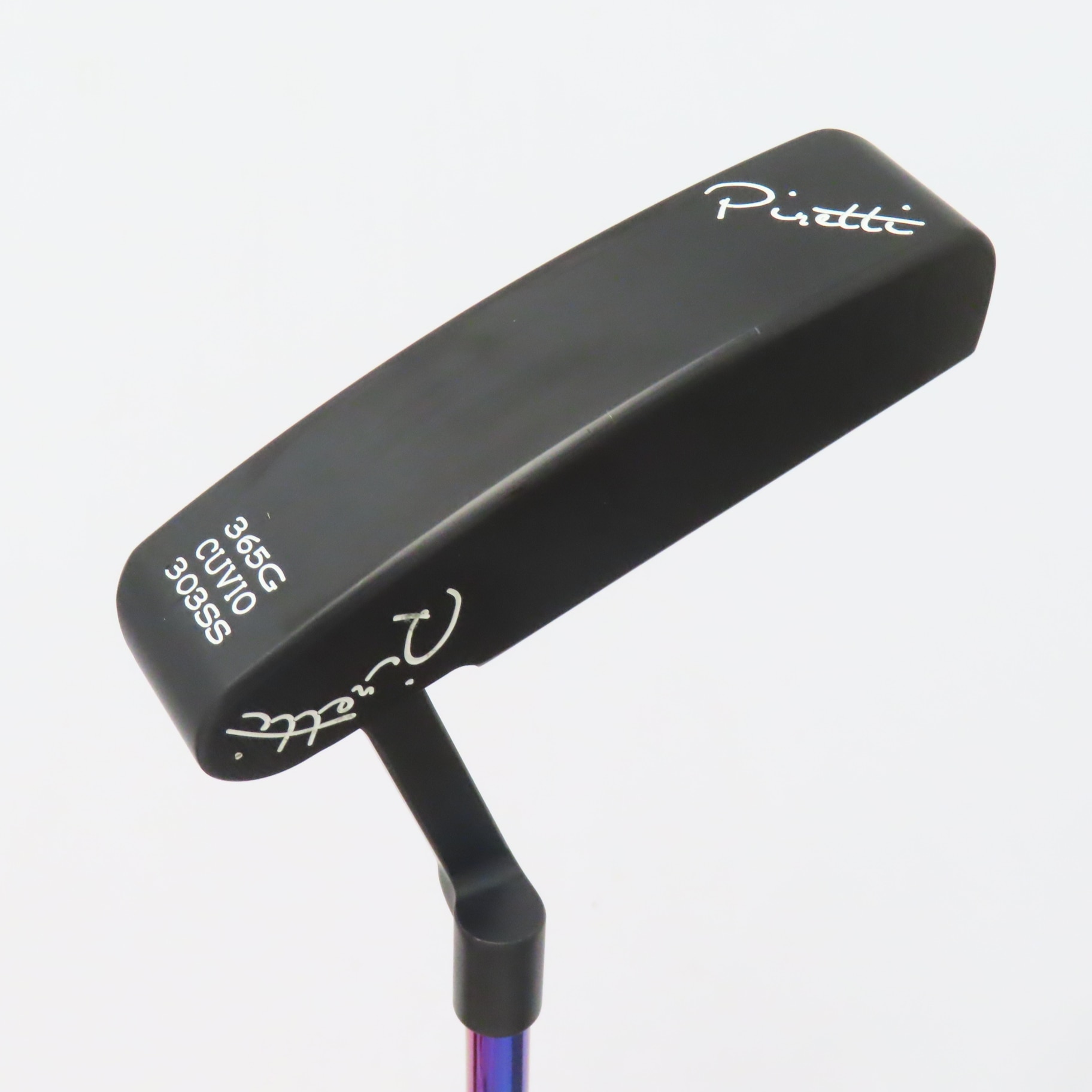 中古】Cuvio MIDNIGHT BLACK パター スチールシャフト 計測項目外 計測