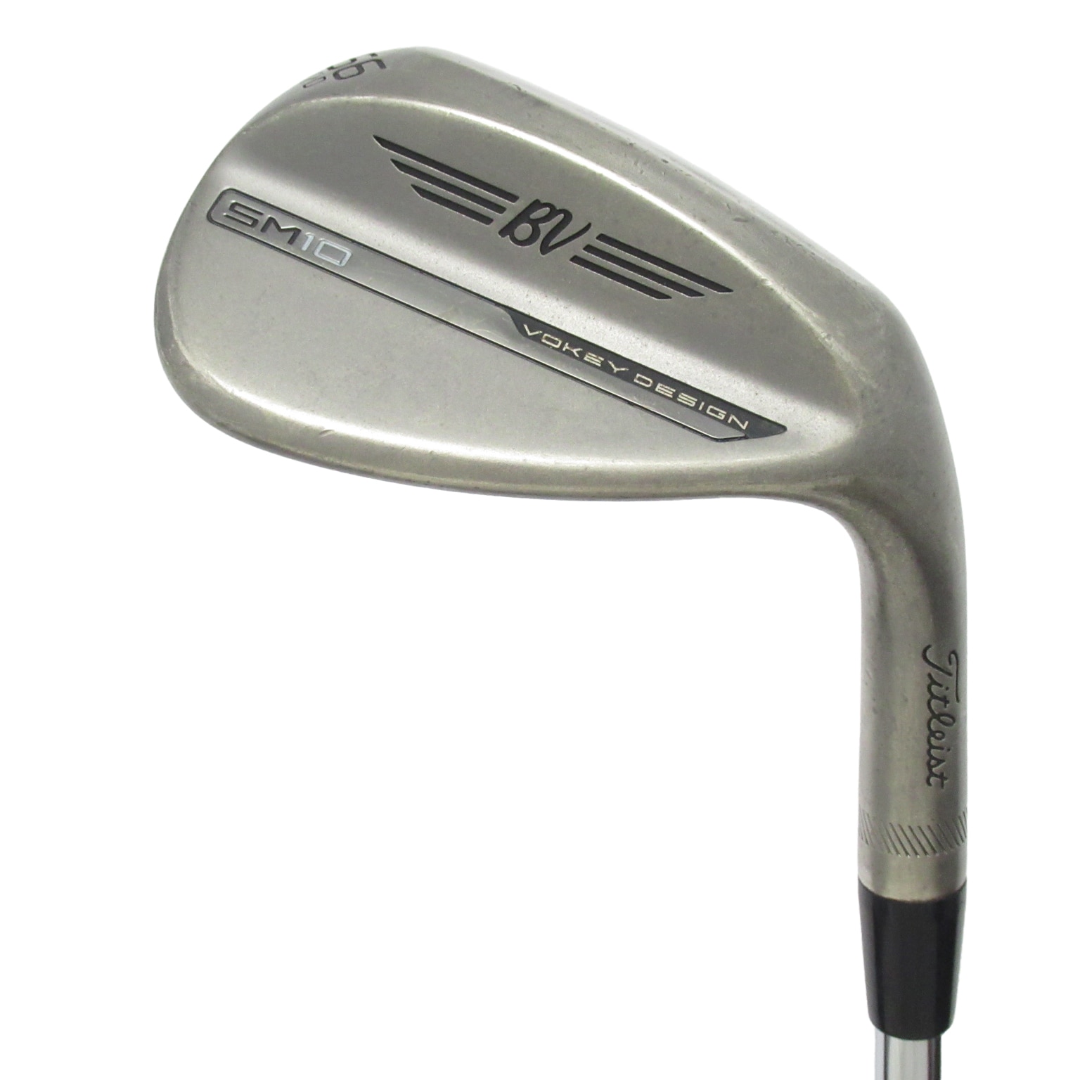 ボーケイデザイン SM10 56D 12゜ BV105 ニッケル 中古】ボーケイ SM10 ニッケル ウェッジ BV105 56-12 設定無 CD