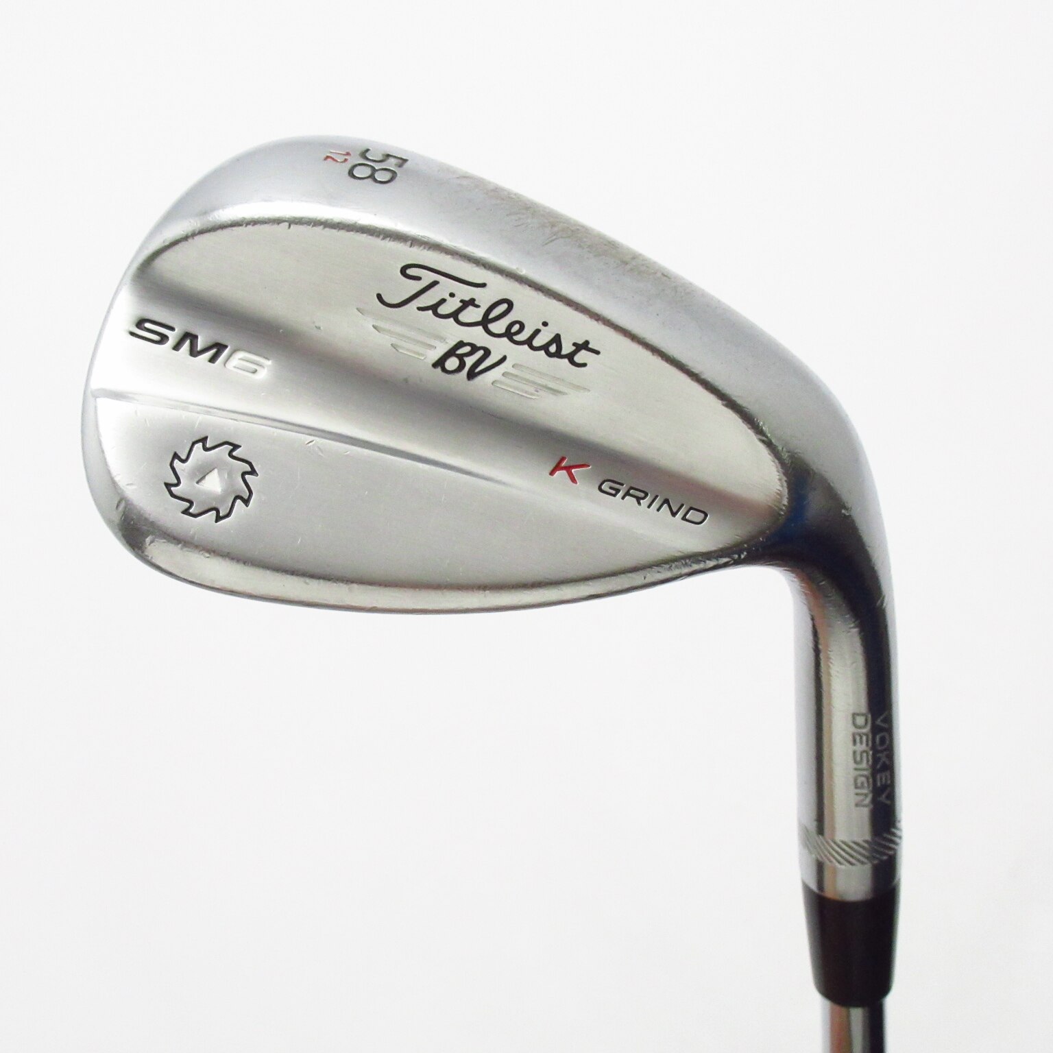 中古】Vokey SM6 ﾂｱｰｸﾛｰﾑ K GRIND ウェッジ (タイトリスト) ボーケイ
