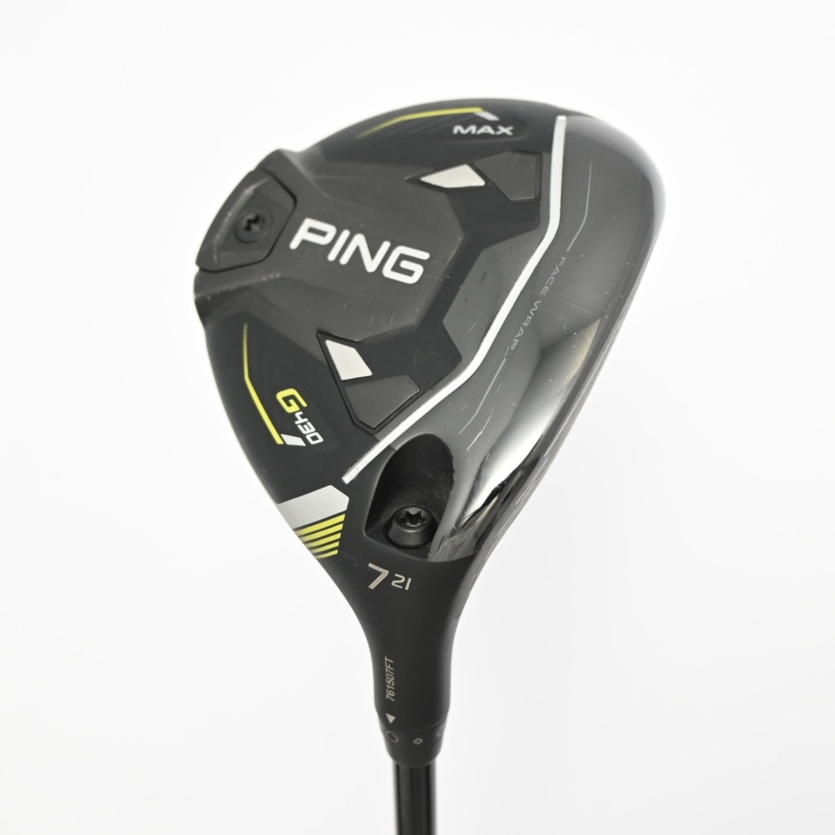 PING G430 MAX フェアウェイウッド21度 7W ALTA J CB 中古】G430 MAX フェアウェイウッド ALTA J CB BLACK 21 S C