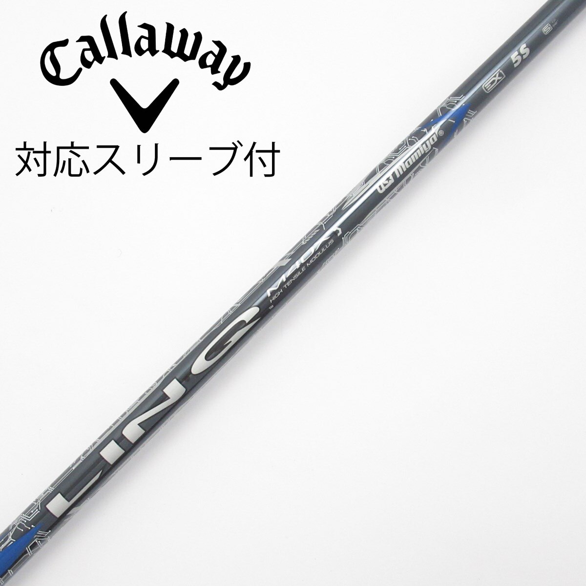 中古】LIN-Q BLUE EX ドライバー用_スリーブ付 LIN-Q BLUE EX 5 S C