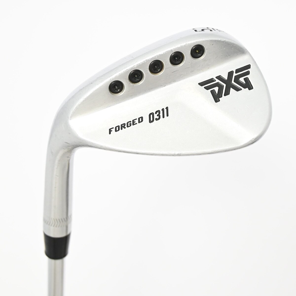 中古】PXG 0314 FORGED ウェッジ スチールシャフト 52-10 S D レフティ