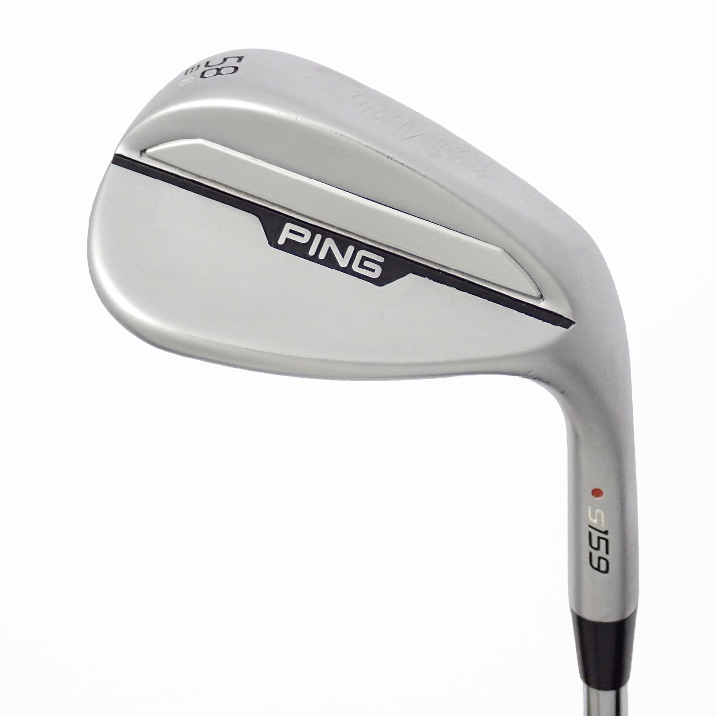 中古】S159 ウェッジ スチールシャフト 58-08 判別不能 CD(ウェッジ