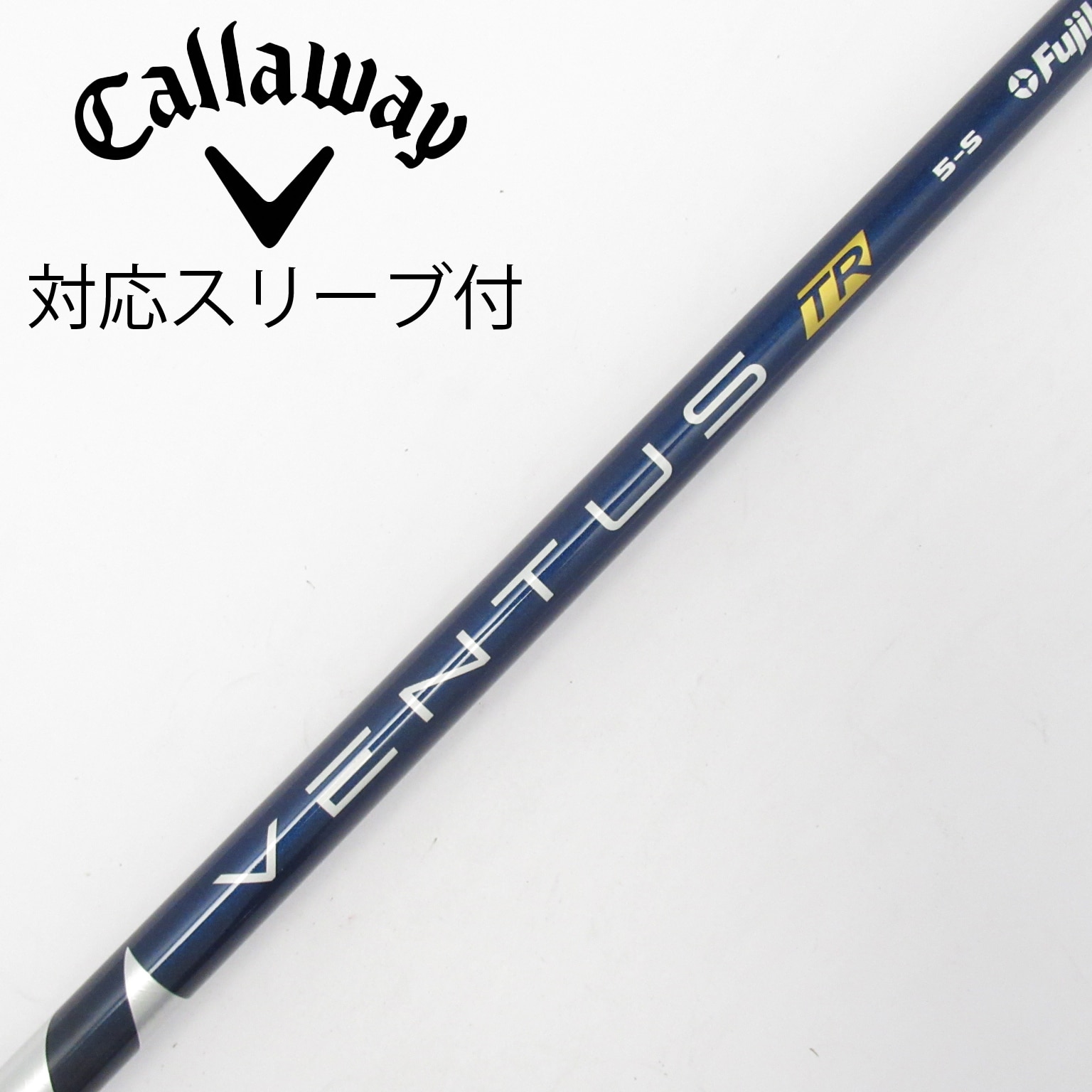 中古】VENTUS TR BLUE(VELOCOREあり) ドライバー用_スリーブ付 VENTUS