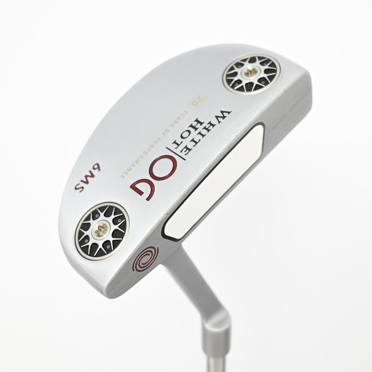 中古】WHITE HOT OG #6MS SLｼｬﾌﾄ装着 パター (オデッセイ) ホワイト