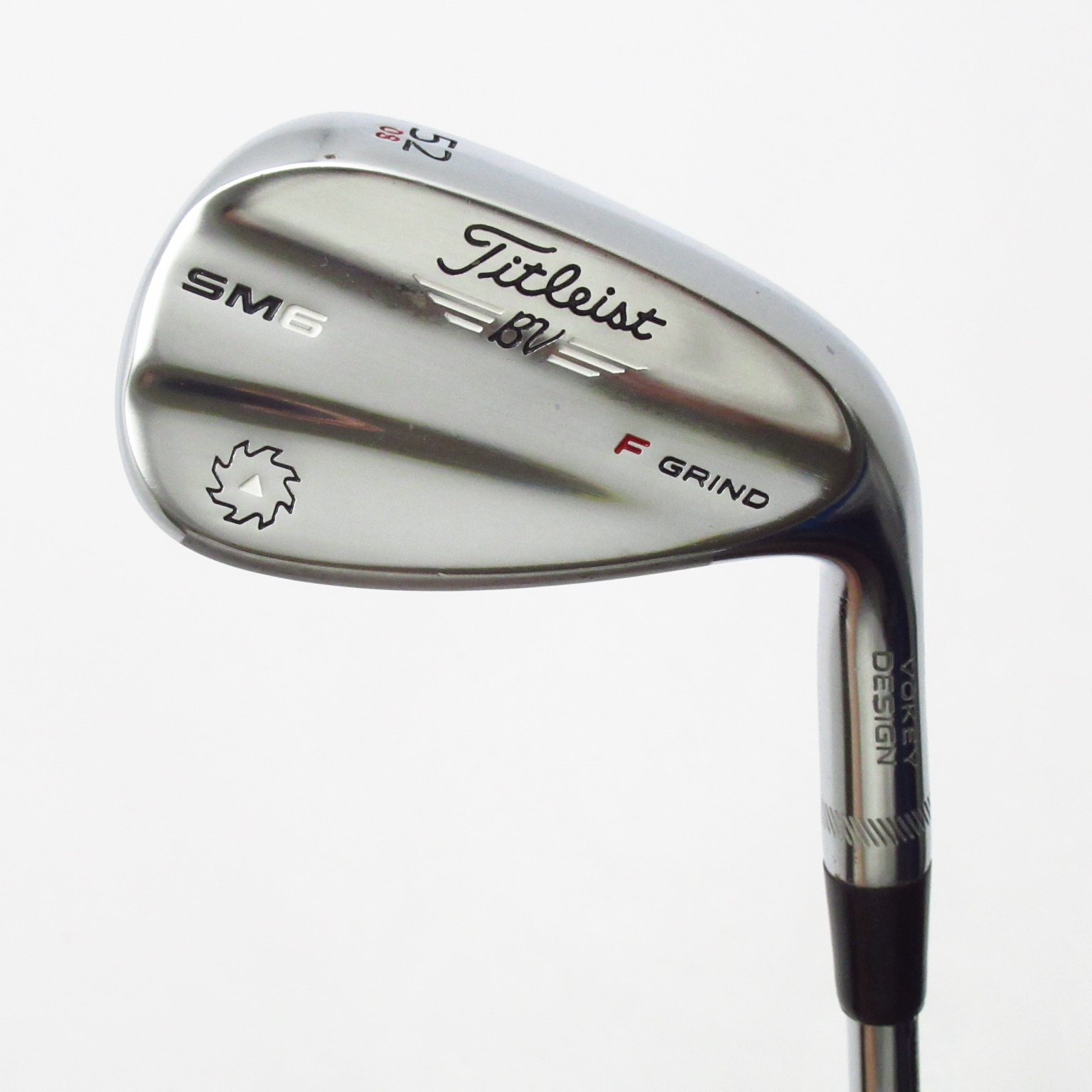 中古】Vokey SM6 ツアークローム F GRIND US ウェッジ Dynamic Gold 52