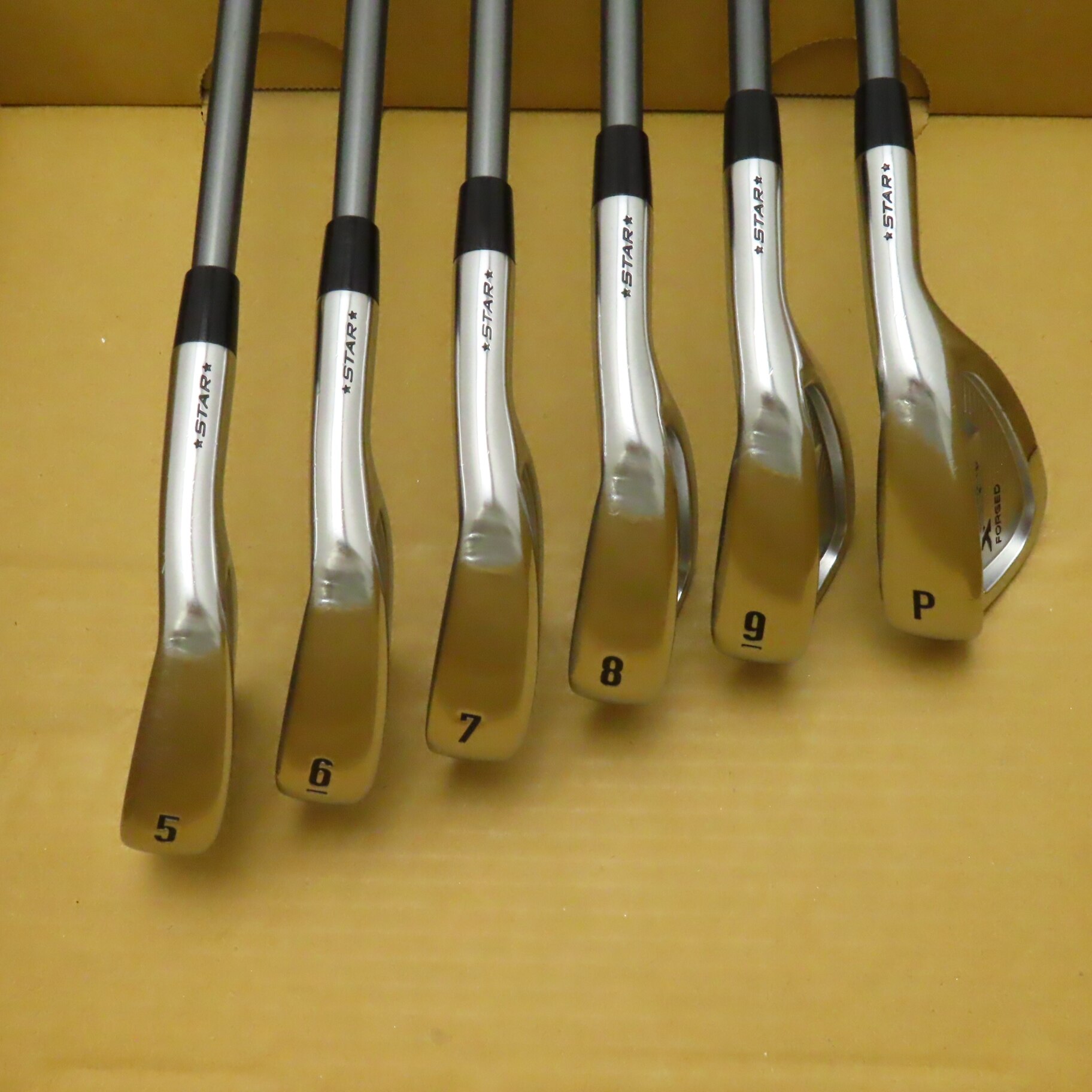 中古】X FORGED STAR(2021) アイアン Fujikura MC 80 for Callaway 23