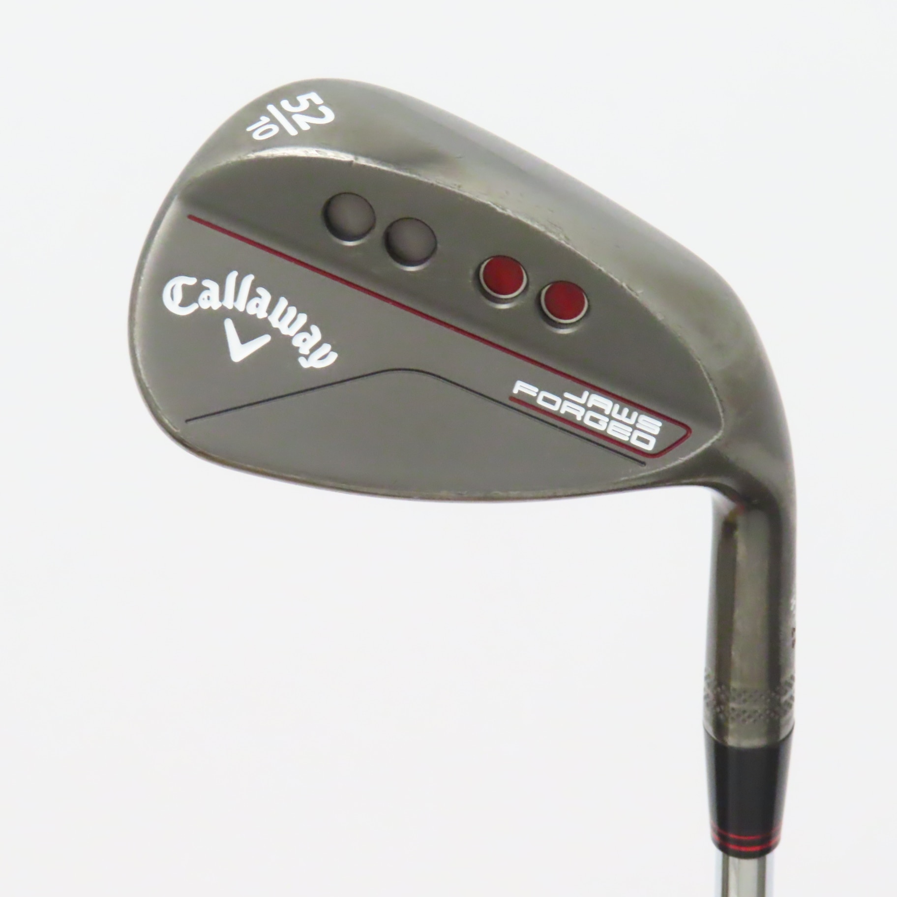 中古】JAWS FORGED チャコールブラック仕上げ ウェッジ N.S.PRO MODUS3