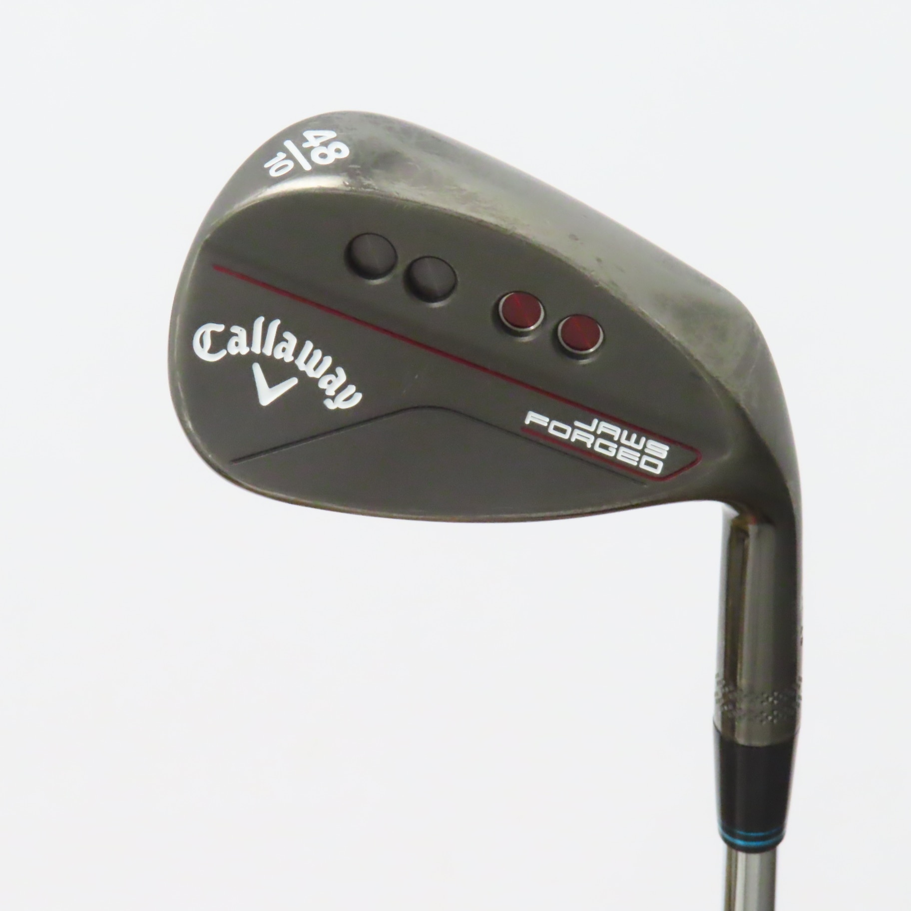 中古】JAWS FORGED チャコールブラック仕上げ ウェッジ N.S.PRO MODUS3
