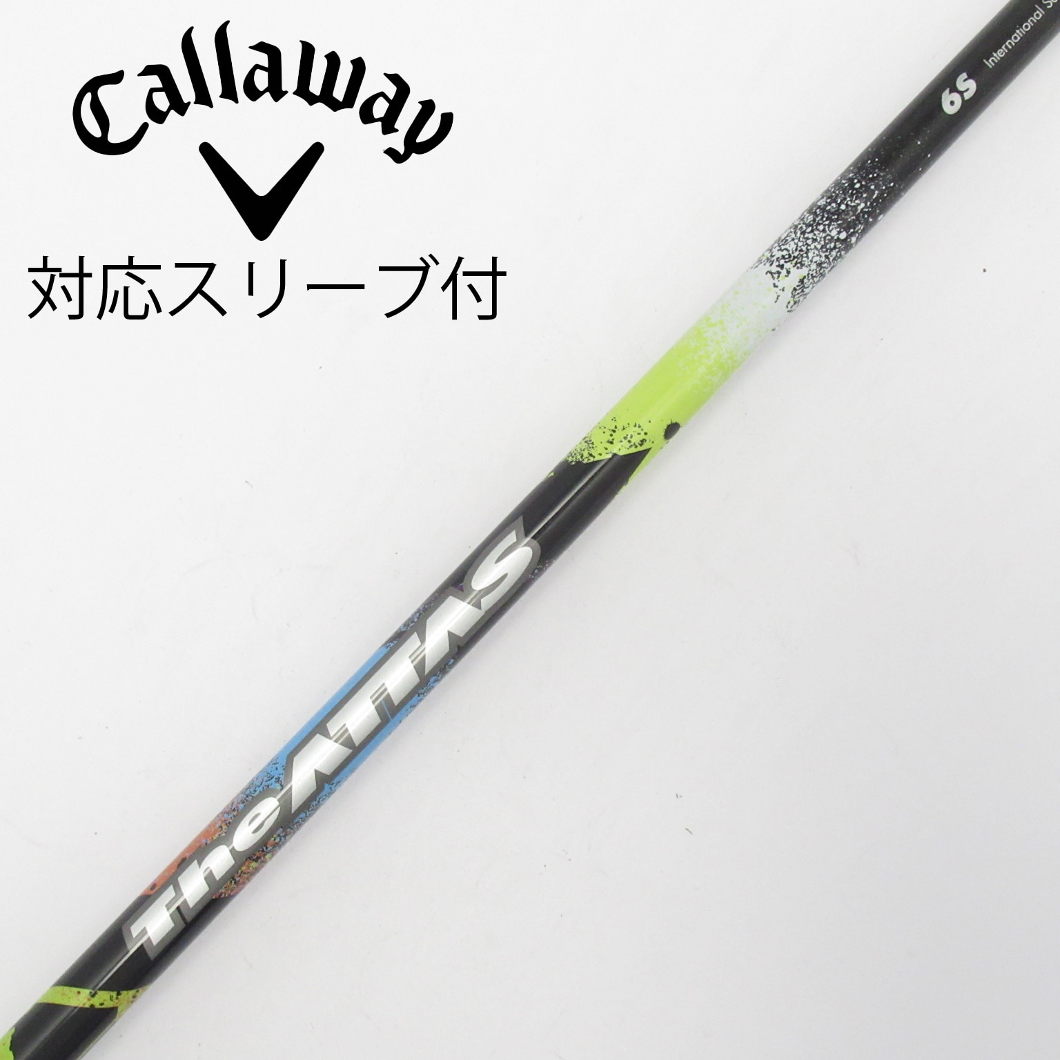 中古】THE ATTAS ドライバー用_スリーブ付 THE ATTAS 6 S CD(シャフト