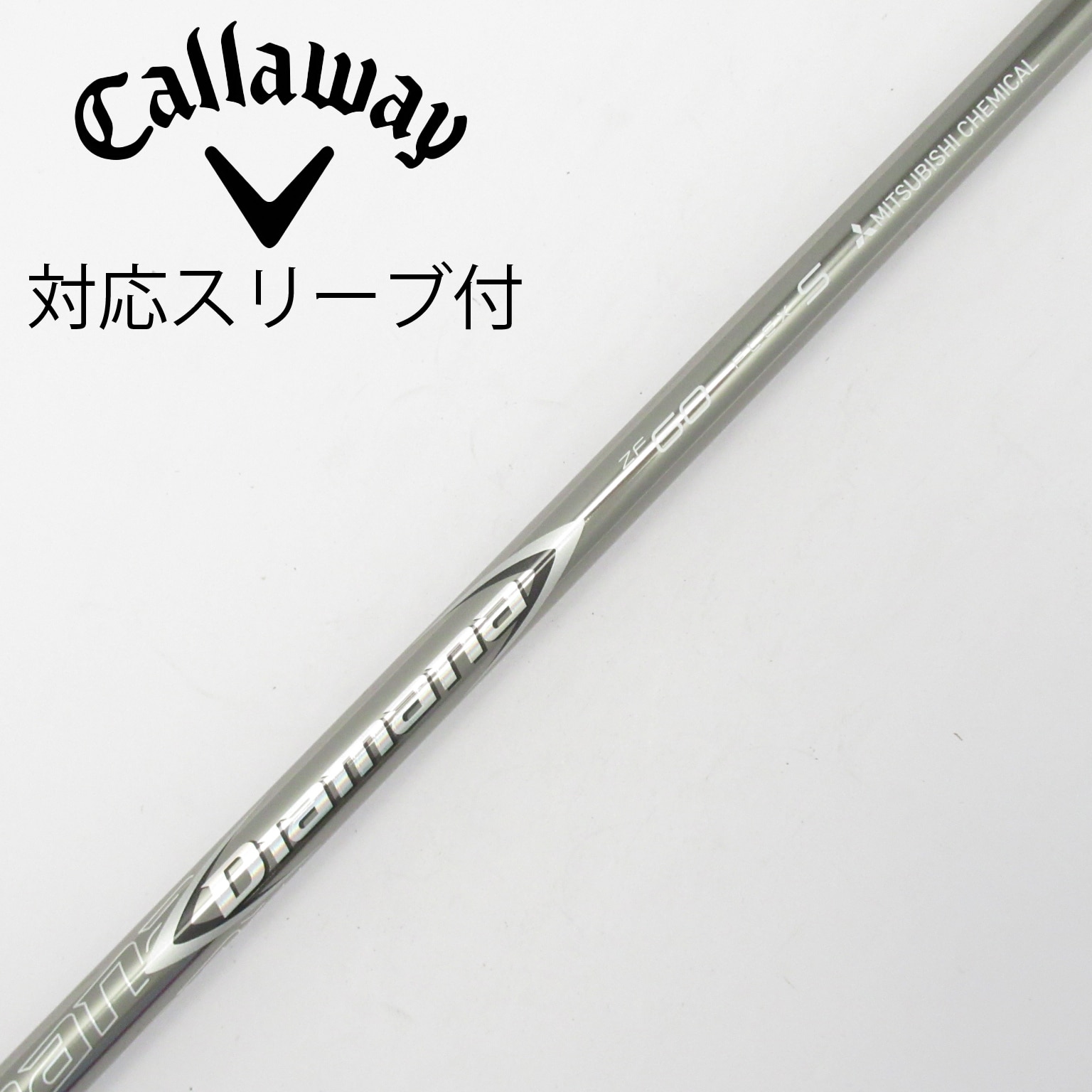 中古】Diamana ZF ドライバー用_スリーブ付 Diamana ZF60 S C(シャフト