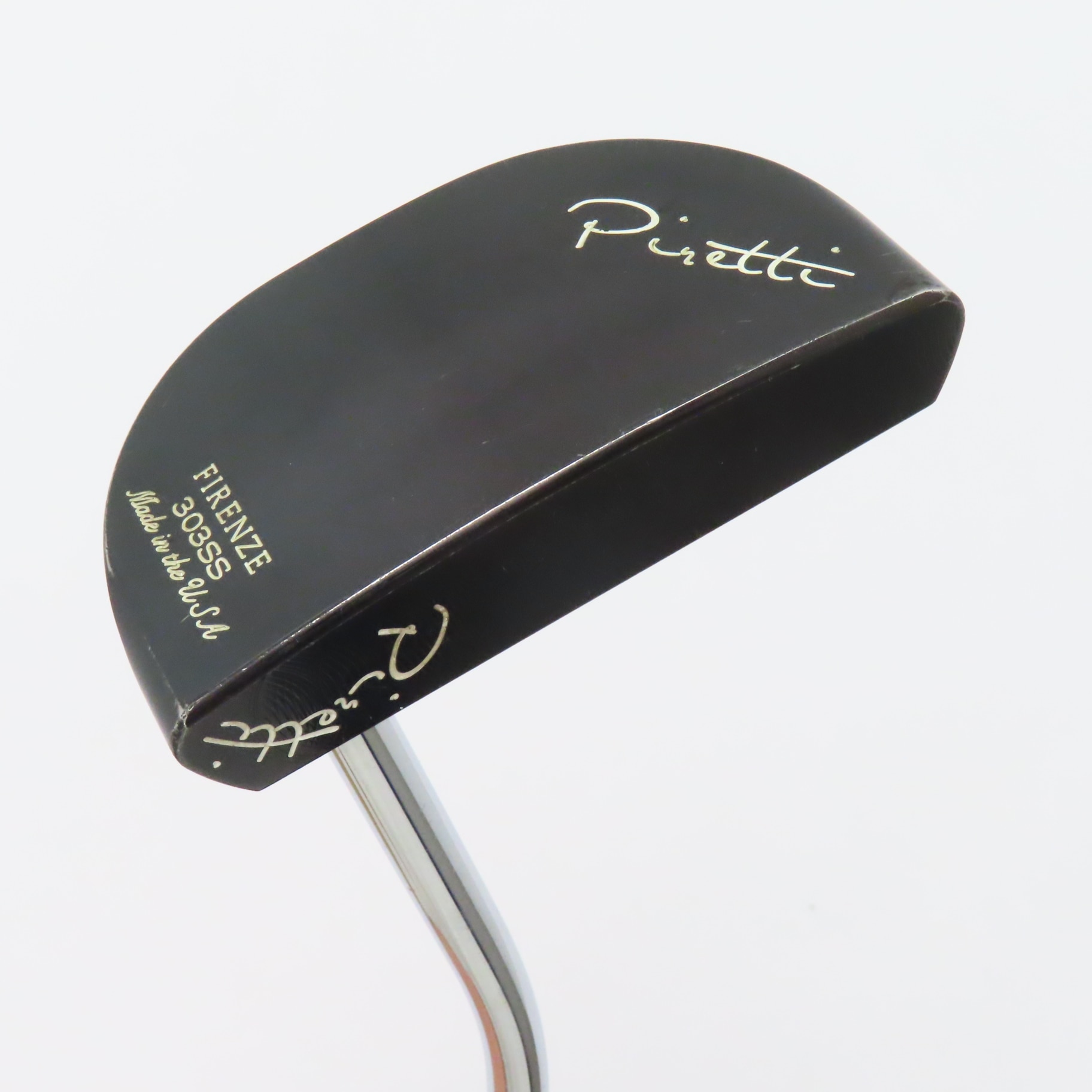 中古】Firenze MIDNIGHT BLACK パター スチールシャフト 計測項目外