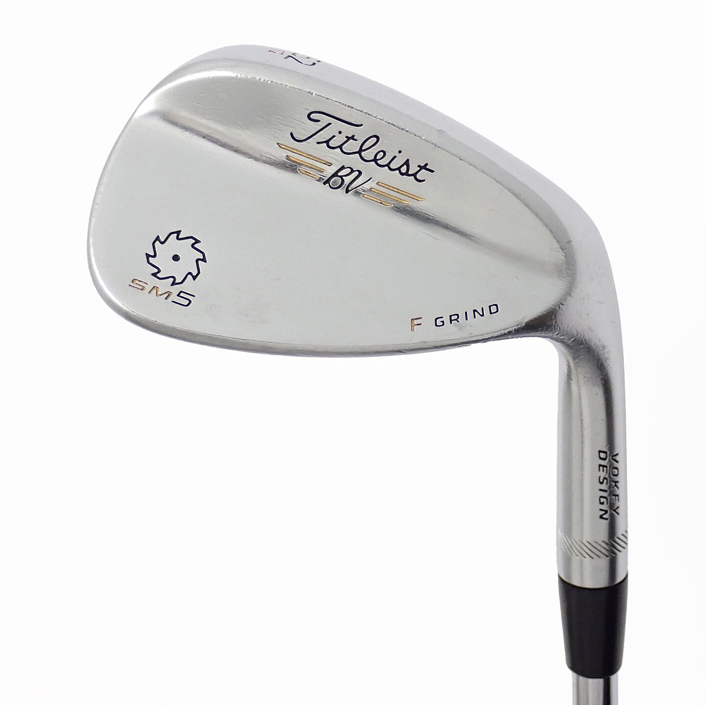中古】Vokey SM5 ﾂｱｰｸﾛｰﾑ F GRIND ウェッジ (タイトリスト) ボーケイ